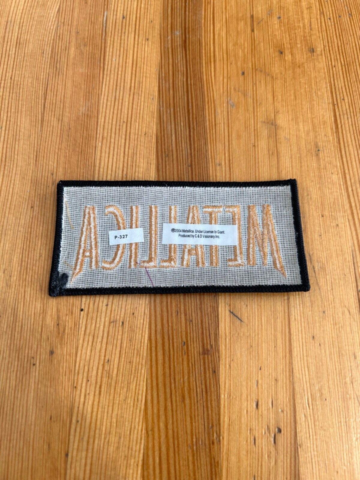 Band Tees Vintage 00s Metallica Logo Band Small Patch Size ONE SIZE - 2 Thumbnail
