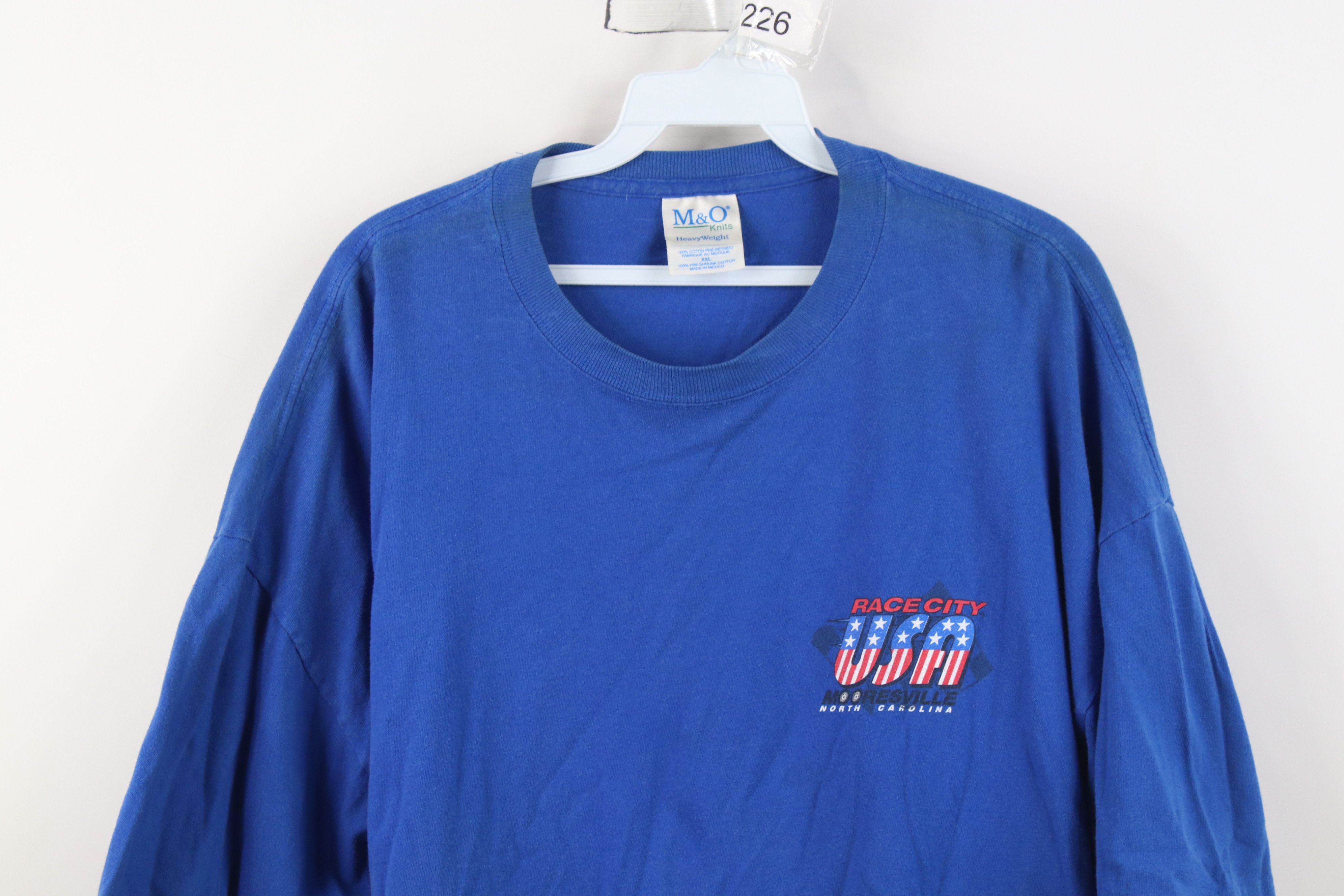 Vintage Vintage 90s Y2K Mooresville North Carolina Race City T-Shirt Size US XXL / EU 58 / 5 - 2 Thumbnail