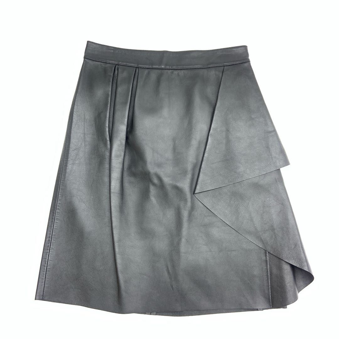 Celine Celine Celine Leather Skirt Leather Skirts DUTY FREE for USA Size ONE SIZE - 1 Thumbnail