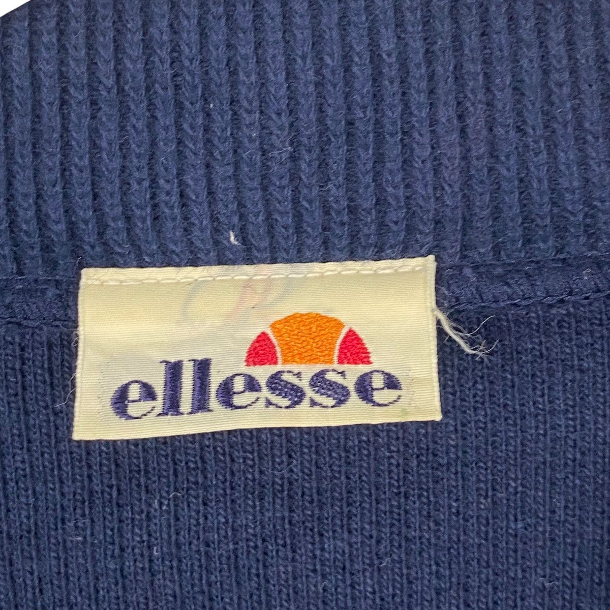 Vintage Vintage Ellesse Small Embroidered Quater Zip Blue Size US M / EU 48-50 / 2 - 7 Thumbnail