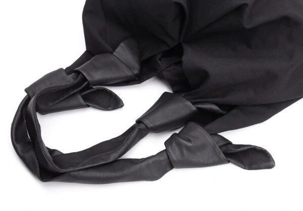 Yohji Yamamoto yohji yamamoto knotted cow leather wool handbag with handle Size ONE SIZE - 5 Thumbnail