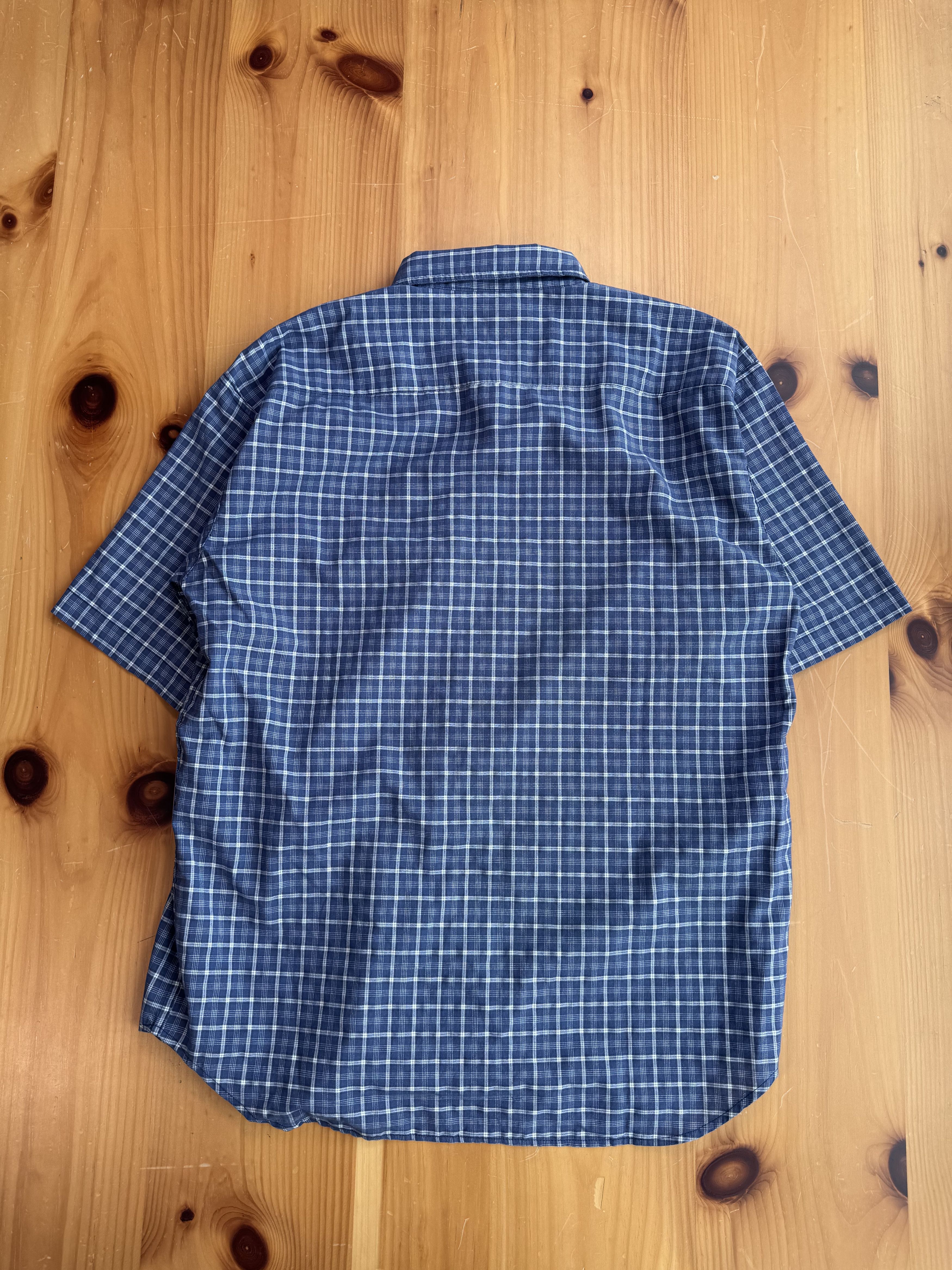 Japanese Brand AFB Plaid Shirt Star Embroidery Size US XL / EU 56 / 4 - 8 Thumbnail