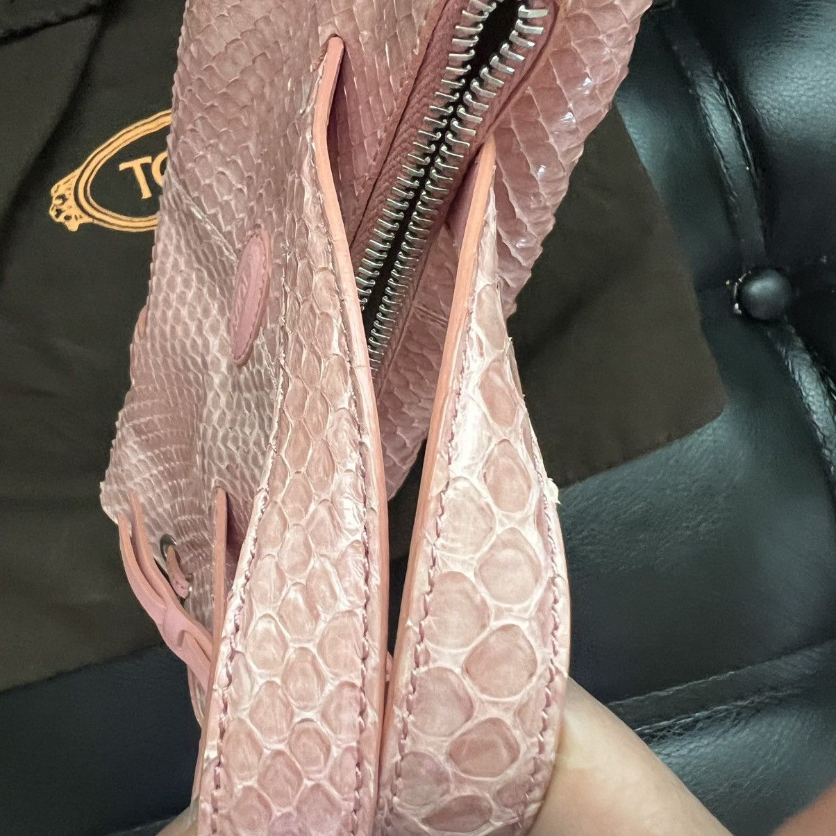 Tod's Tod’s Pink Mini Leather Bag Made in Italy w/ Dust Bag Size ONE SIZE - 7 Thumbnail