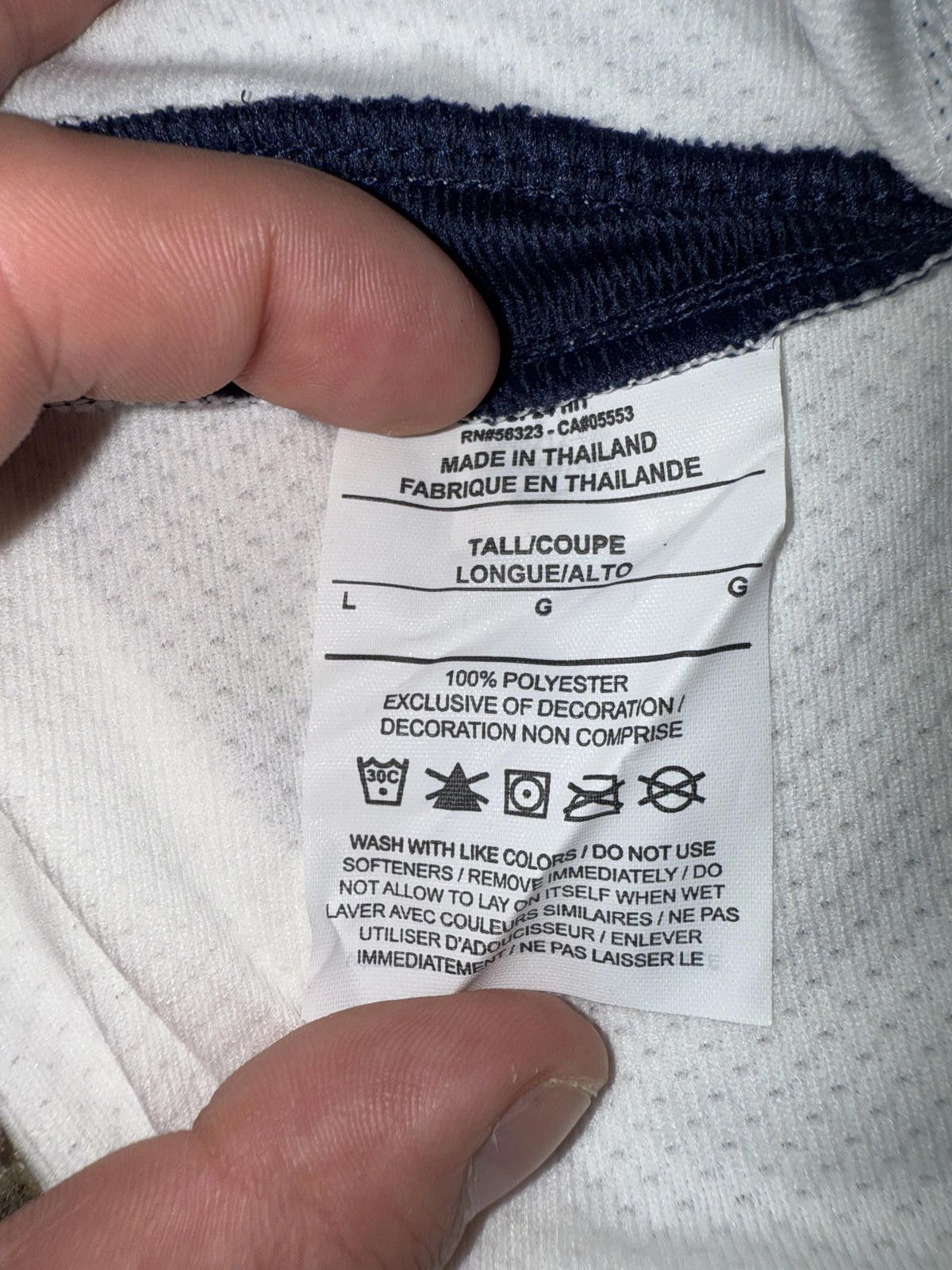 Nike Nike Men Olympic Team USA Tram Issue Stock Reversible Basketball Practice Jersey Size US L / EU 52-54 / 3 - 10 Thumbnail