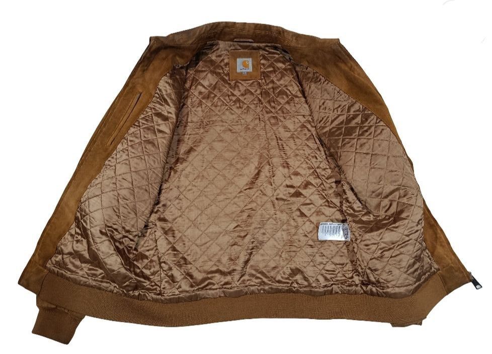 Carhartt Carhartt Suede Detroit Jacket Vintage Size US XL / EU 56 / 4 - 14 Thumbnail