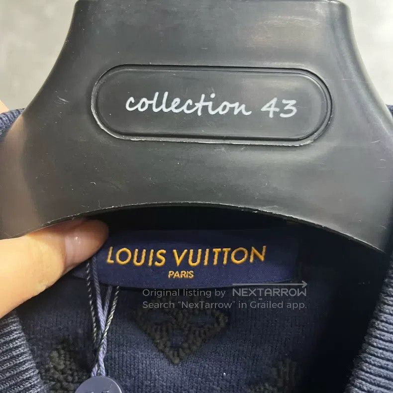 Louis Vuitton Louis Vuitton Blue bomber jacket Size US L / EU 52-54 / 3 - 2 Thumbnail