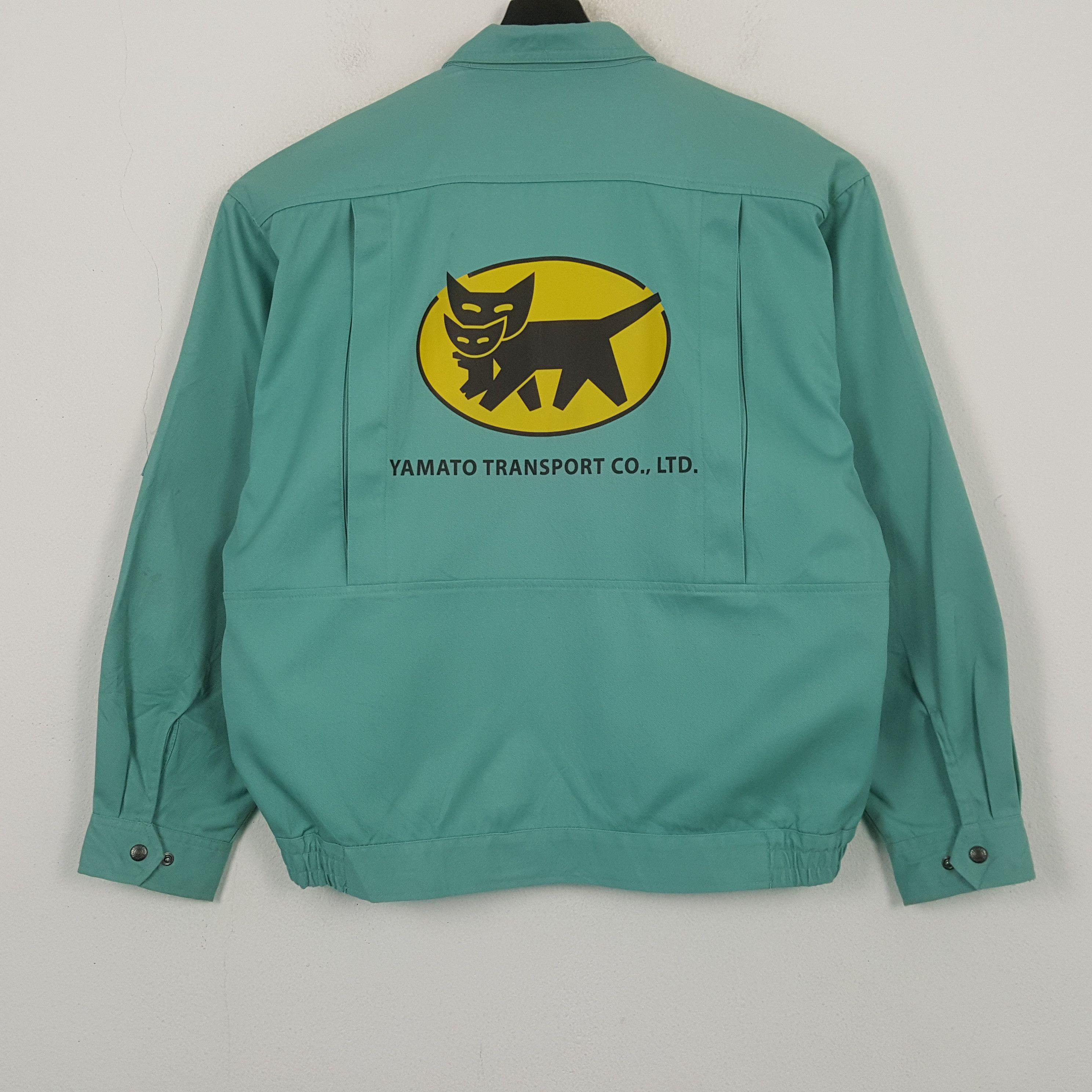 Vintage Yamato Transport Co LTD Workwear Custom Art Jacket RR23 Size US L / EU 52-54 / 3 - 1 Thumbnail