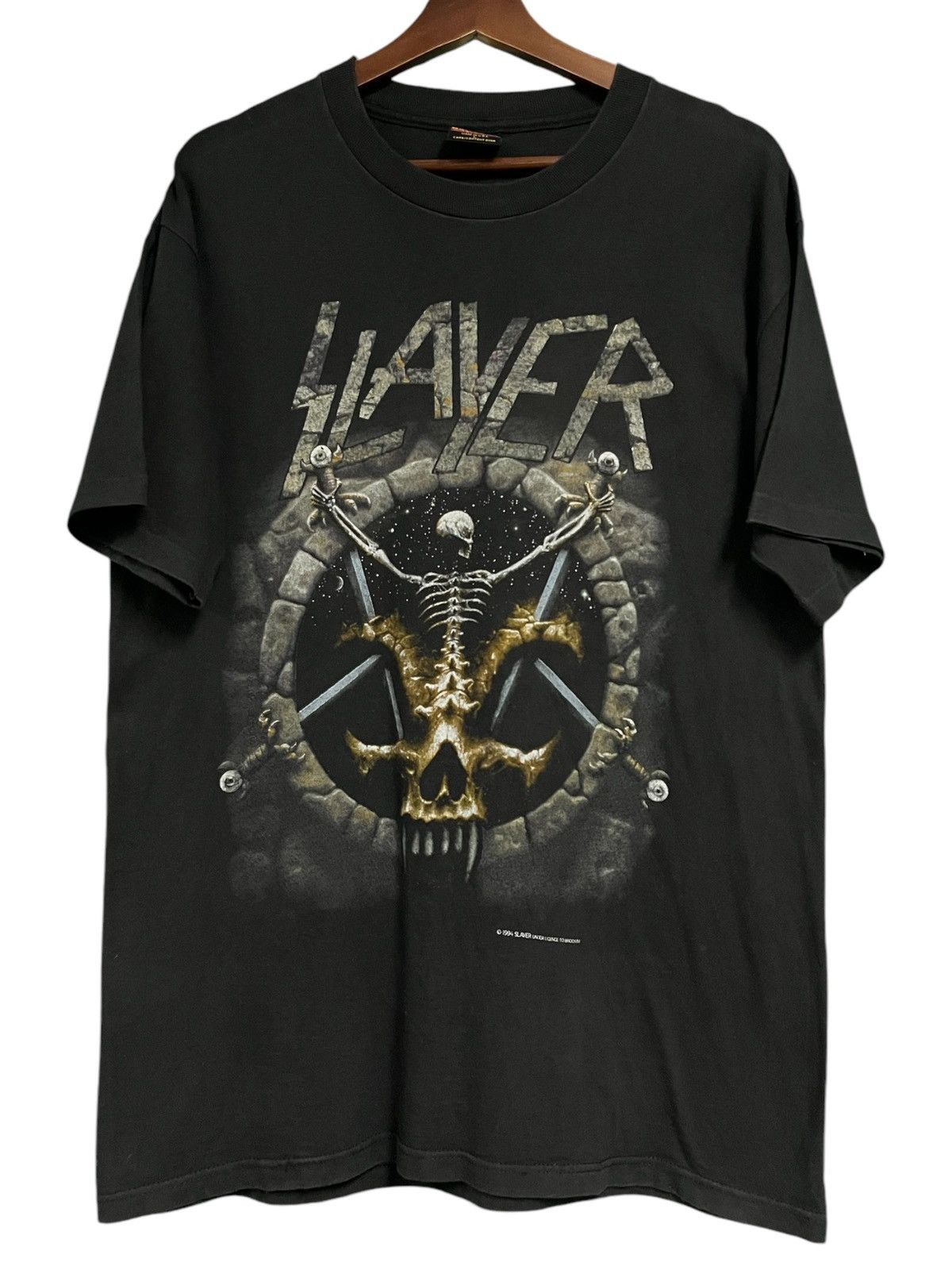 Band Tees Vintage Slayer 90s t shirt Size US L / EU 52-54 / 3 - 1 Thumbnail
