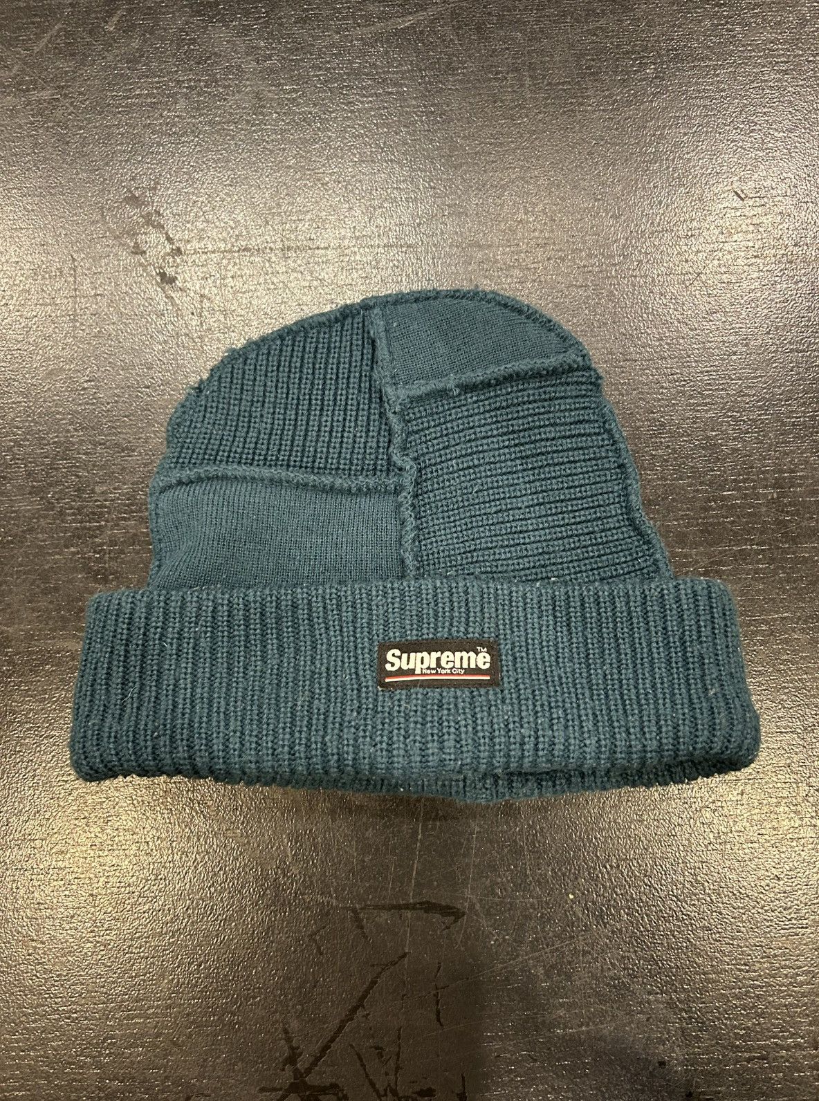 Supreme Supreme Paneled Knit Beanie Size ONE SIZE - 1 Thumbnail