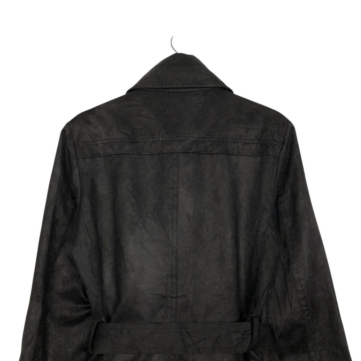 Tornado Mart 🔥RICH BLACK LONG JACKET TORNADO MART BELT BONDAGE Size US M / EU 48-50 / 2 - 11 Thumbnail