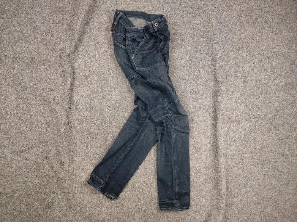 G Star Raw 5620 3d slim Double knee Blue Vintage Denim Jenas