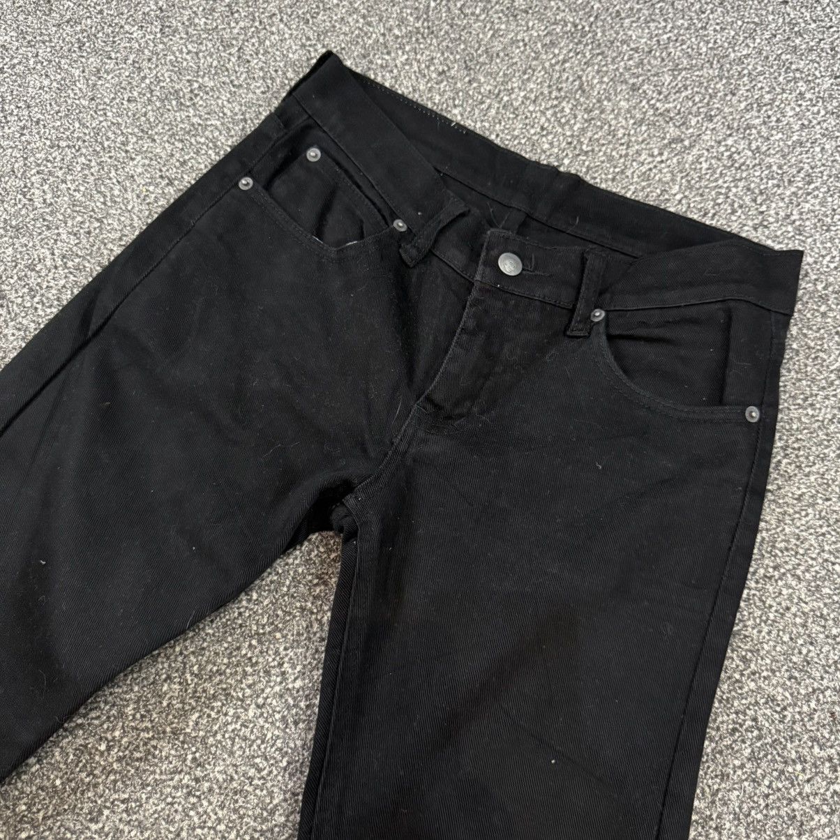 If Six Was Nine 🔥🇯🇵Japanese Archive Black Punk Cheap Monday Streetwear Denim Size US 30 / EU 46 - 4 Thumbnail