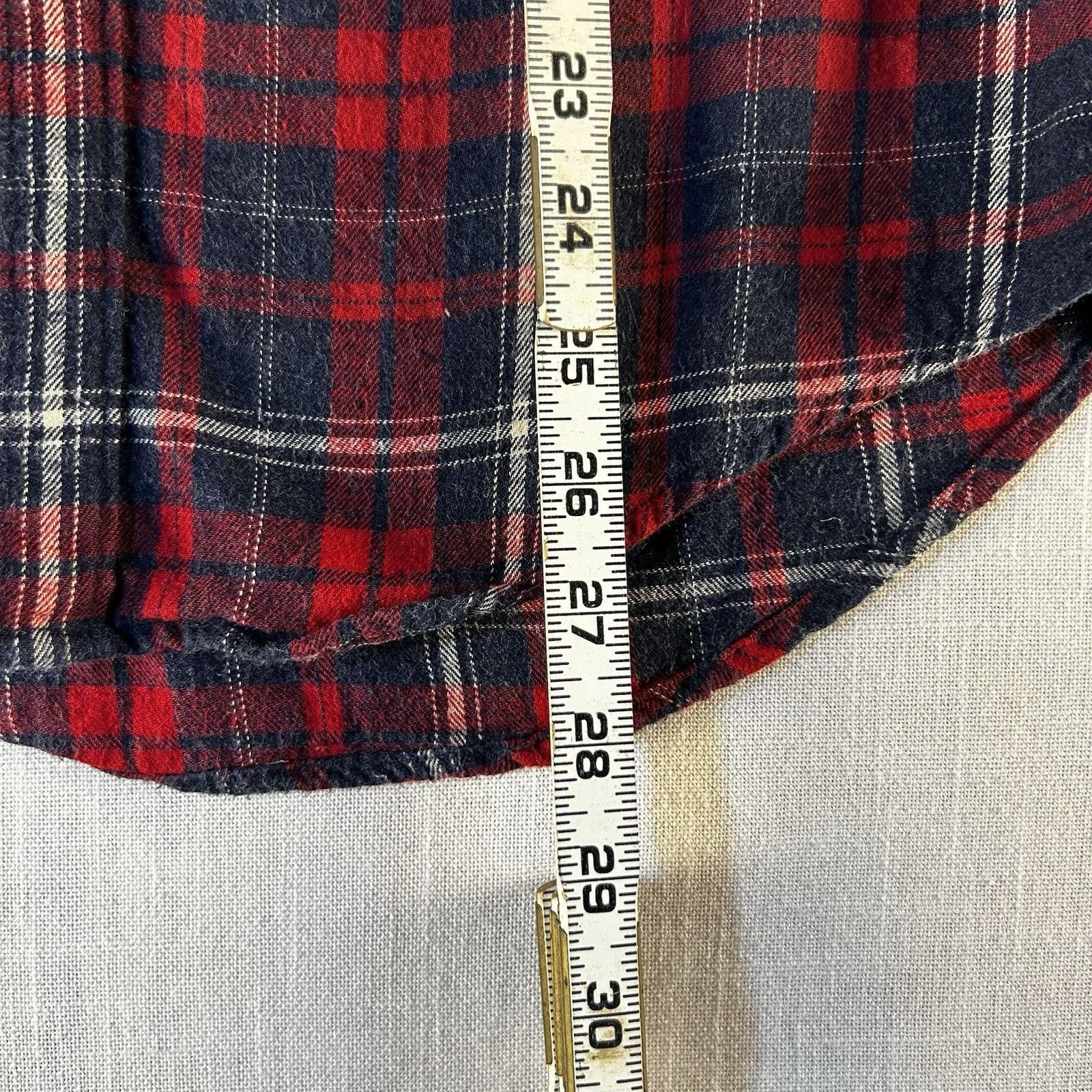Zara Zara Flannel Shirt Men S Slim Blue/Red Plaid Snap Size US S / EU 44-46 / 1 - 4 Thumbnail