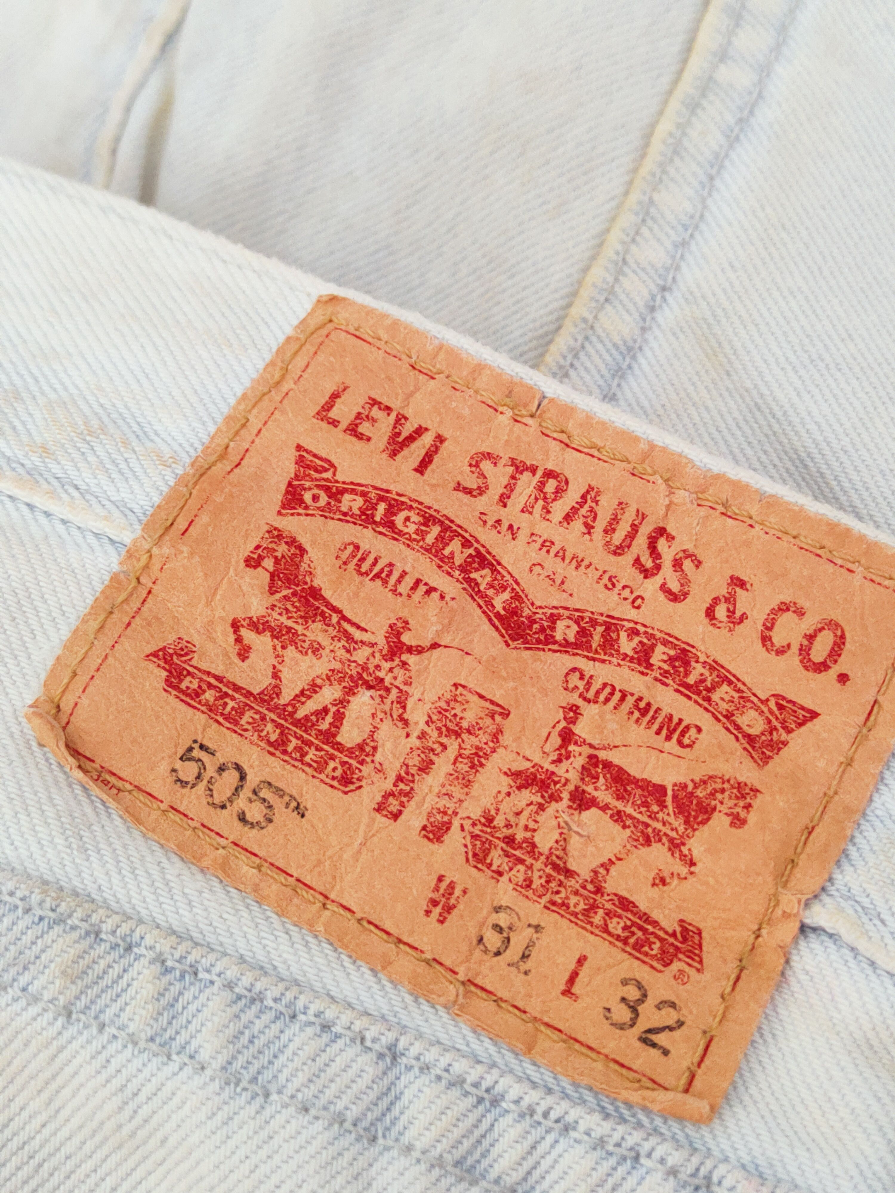 Levi's Levi's Blue Faded Distressed Ripped Jeans #W783 Size US 32 / EU 48 - 14 Thumbnail
