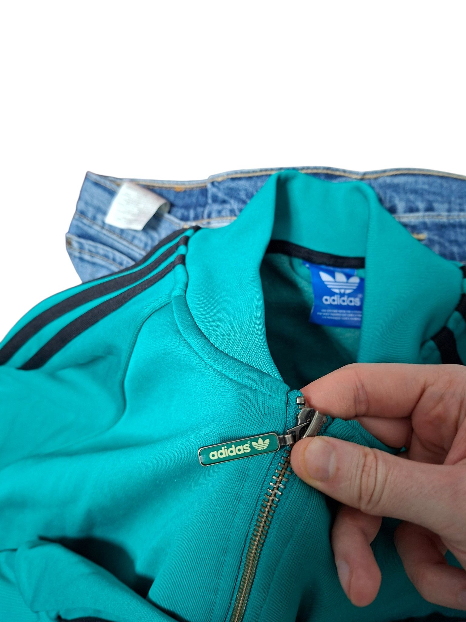 Adidas ADIDAS VINTAGE BOMBER JACKET Size US XXL / EU 58 / 5 - 3 Thumbnail