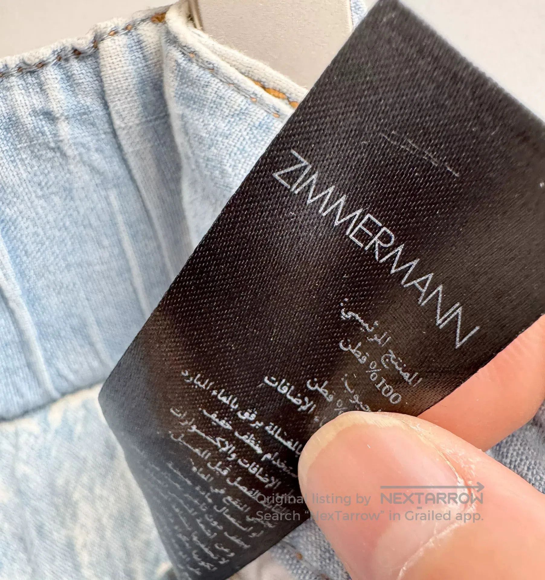 Zimmermann Zimmermann Women's Denim Pants. Size 24" / US 00 / IT 34 - 7 Thumbnail