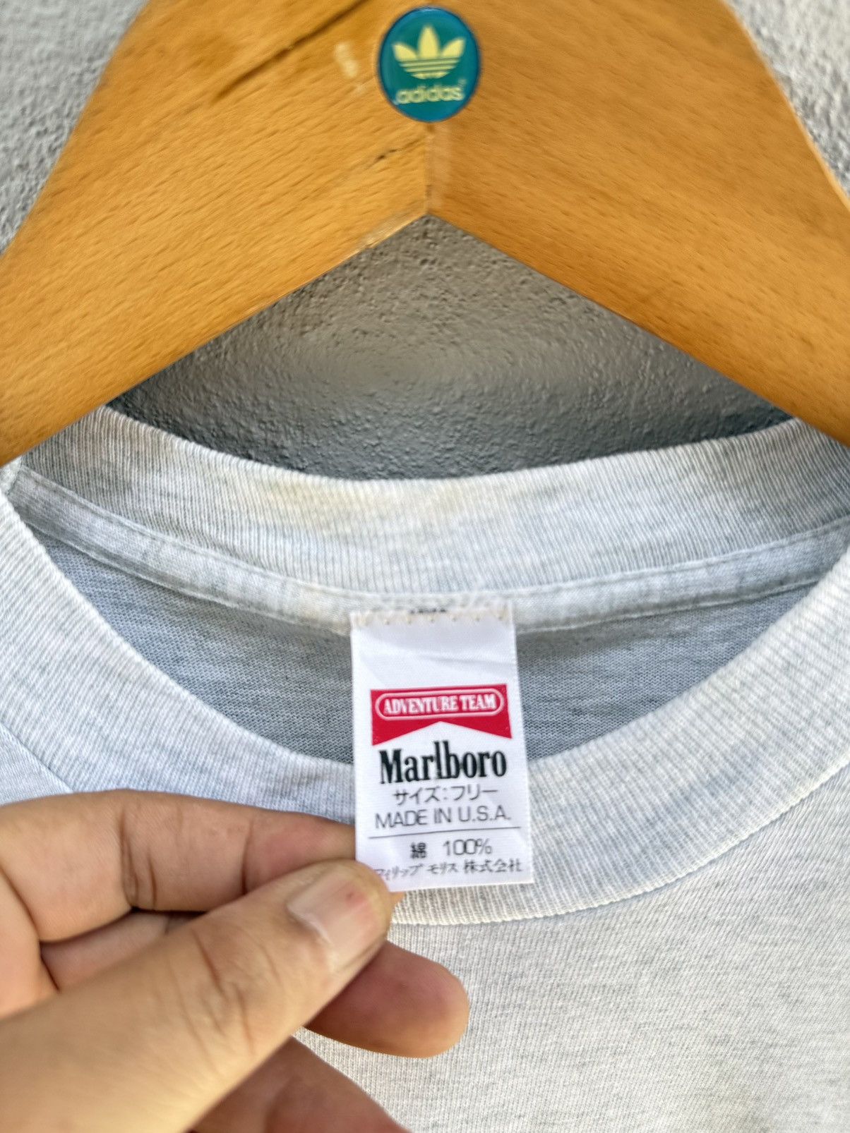 Marlboro Adventure Team Vintage 90s Marlboro Anventure Team Rally Racing Tee Size US L / EU 52-54 / 3 - 7 Thumbnail