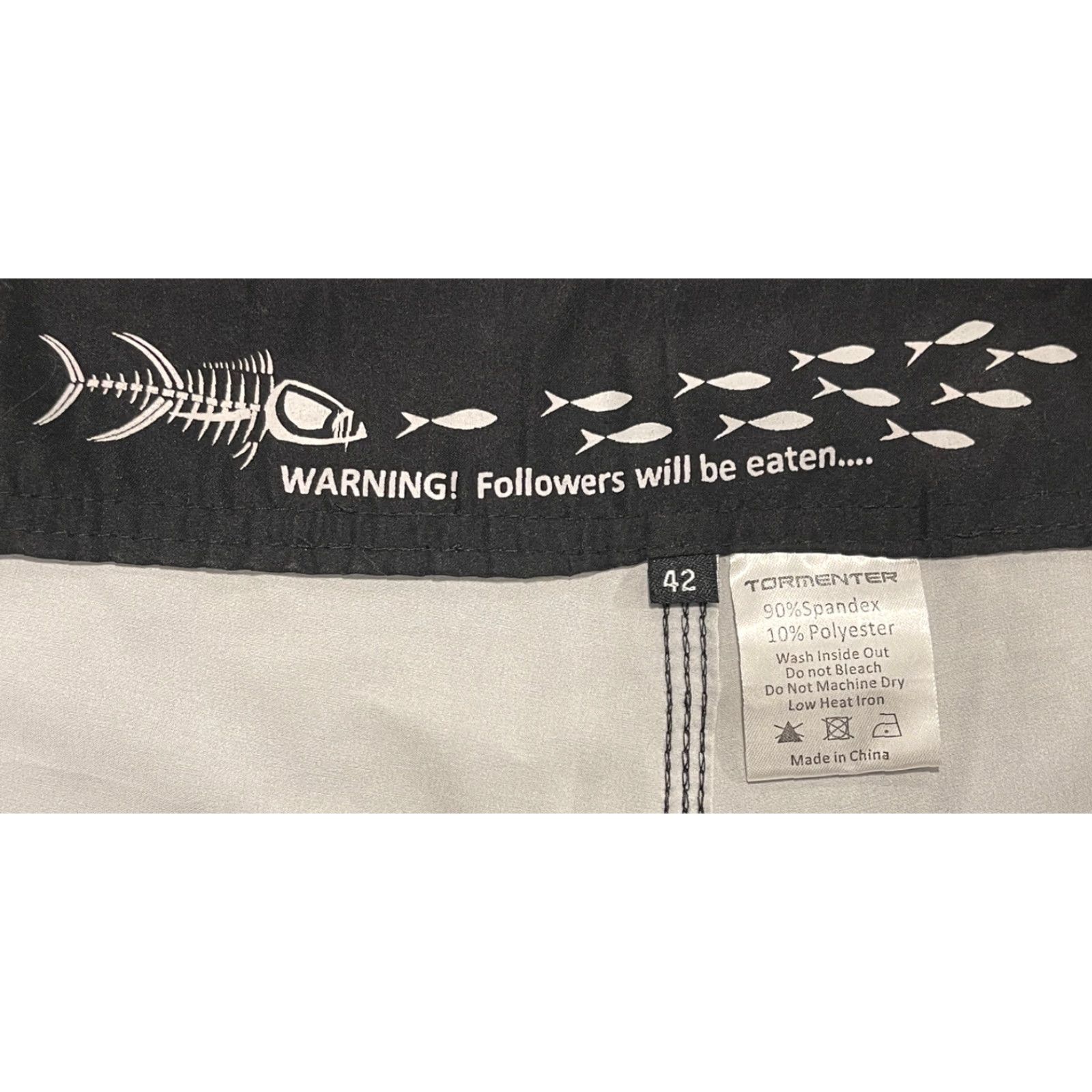 Vintage Tormenter Board Shorts Trunks Mens 42 Black Cargo Pocket Surf Swim Fishing Size US 42 / EU 58 - 3 Thumbnail