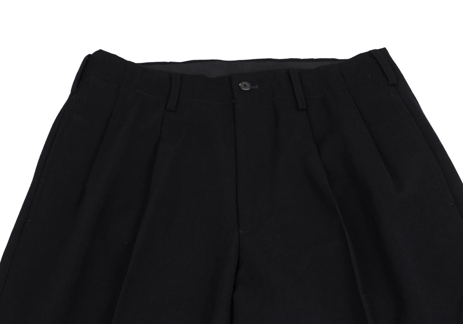 Yohji Yamamoto Yohji Yamamoto Wool Gabardine Tapered Pants Size US 36 / EU 52 - 2 Thumbnail