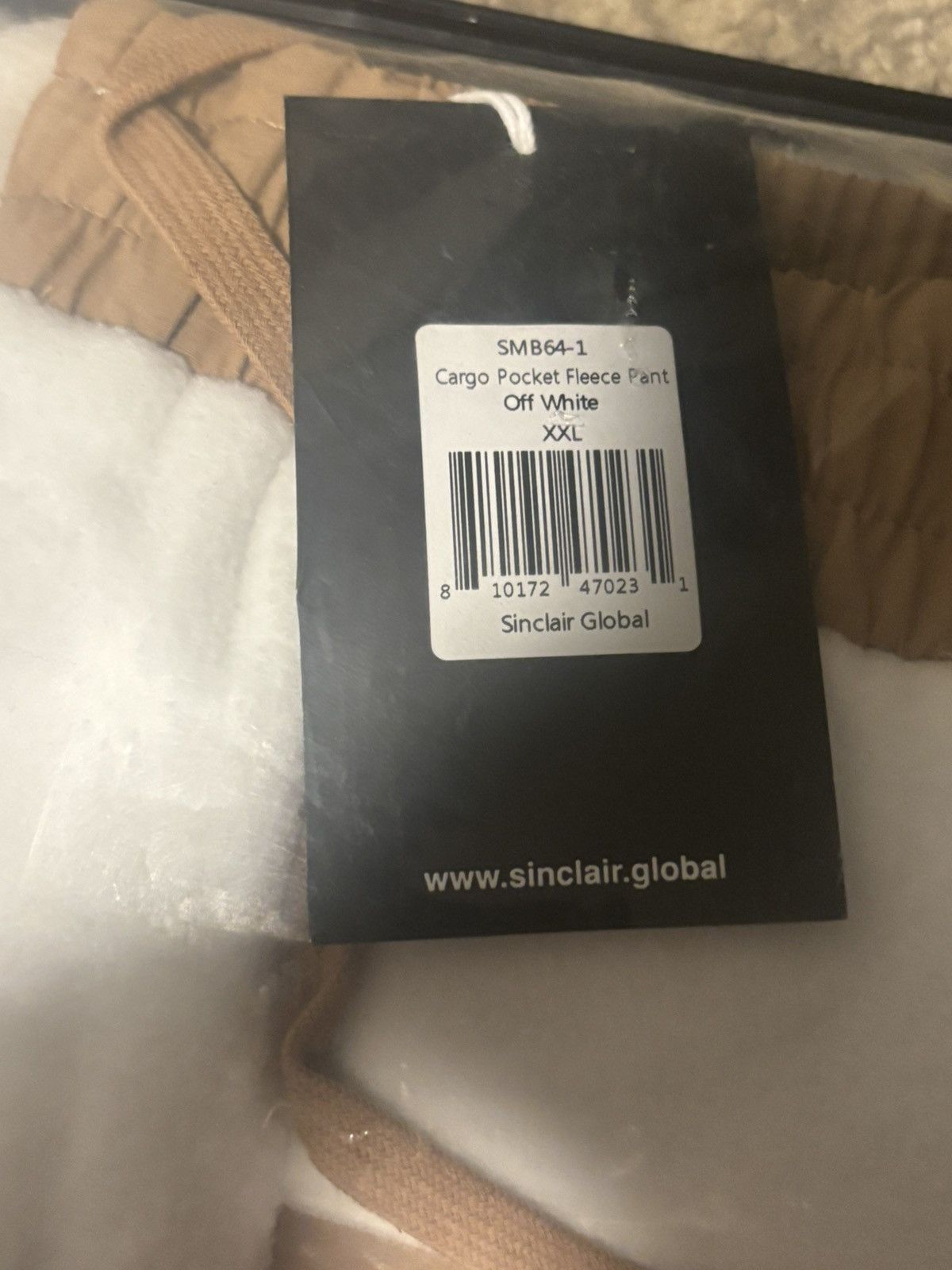 Sinclair Global Sinclair Cargo Pocket Fleece Pant Size US 38 / EU 54 - 2 Thumbnail