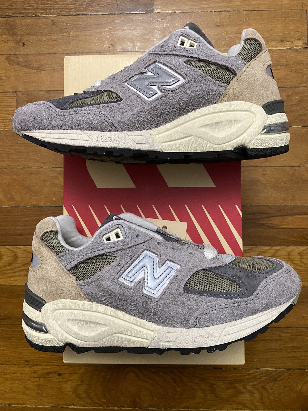 New Balance Size 3.5M / 5W - New Balance 990V2 Teddy Santis Marblehead Size US 5 / IT 35 - 2 Thumbnail