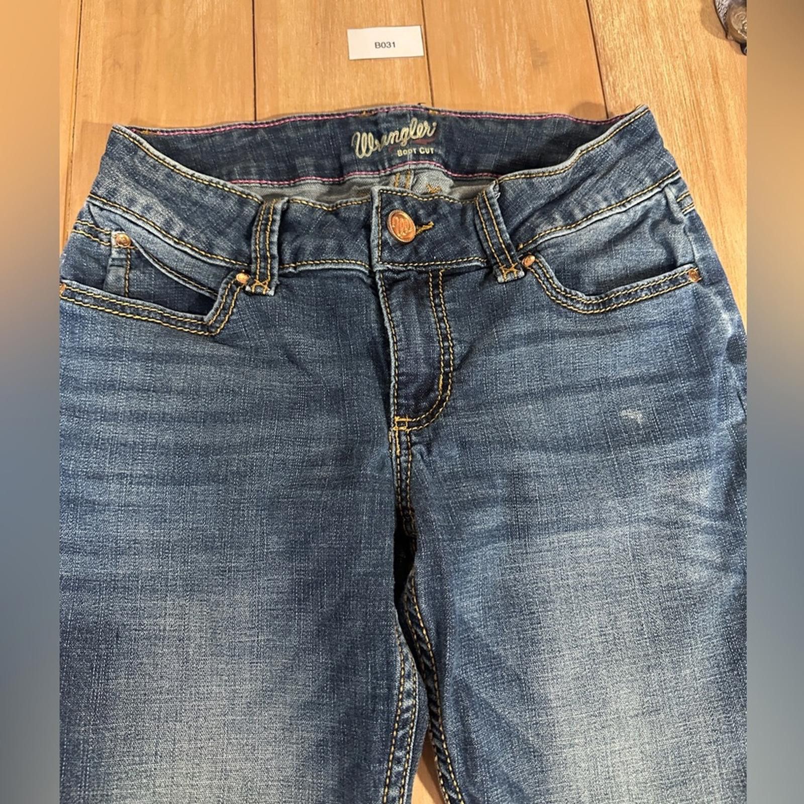Wrangler Wrangler Bootcut Jean 5 x 32 EUC Whisker Wash Size 32" / US 10 / IT 46 - 5 Thumbnail