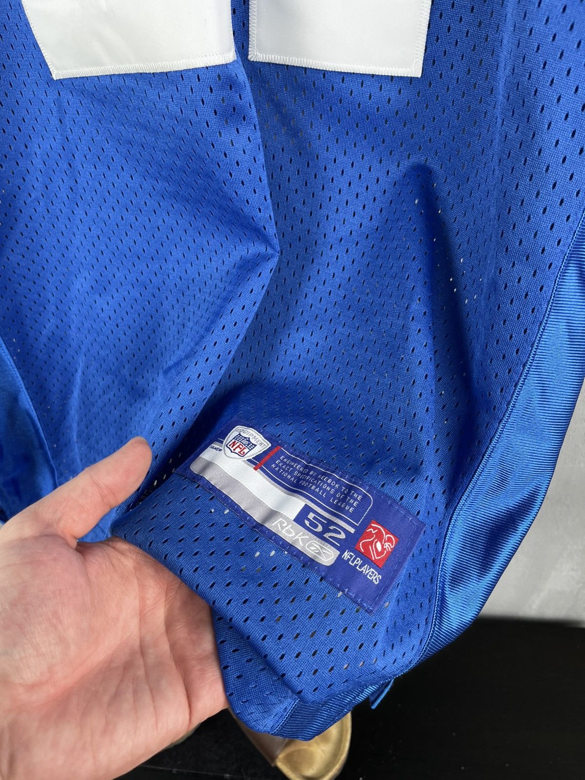 Reebok 2008 New York Giants Jacobs #27 Super Bowl Size US XL / EU 56 / 4 - 5 Thumbnail