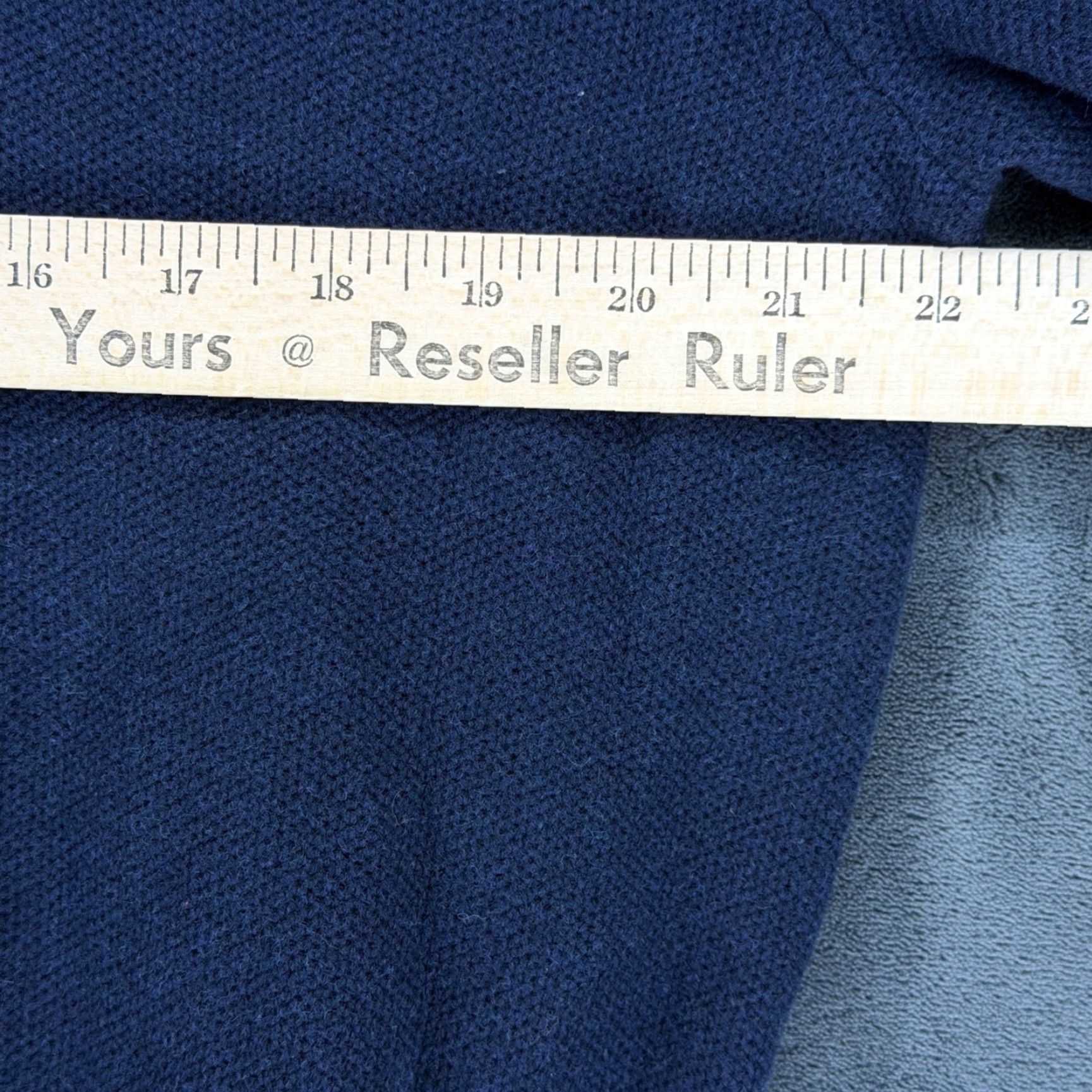 Polo Ralph Lauren Polo Ralph Lauren Mens XL Navy Blue Pima Cotton Quarter Zip Mock Neck Sweater Size US XL / EU 56 / 4 - 6 Thumbnail