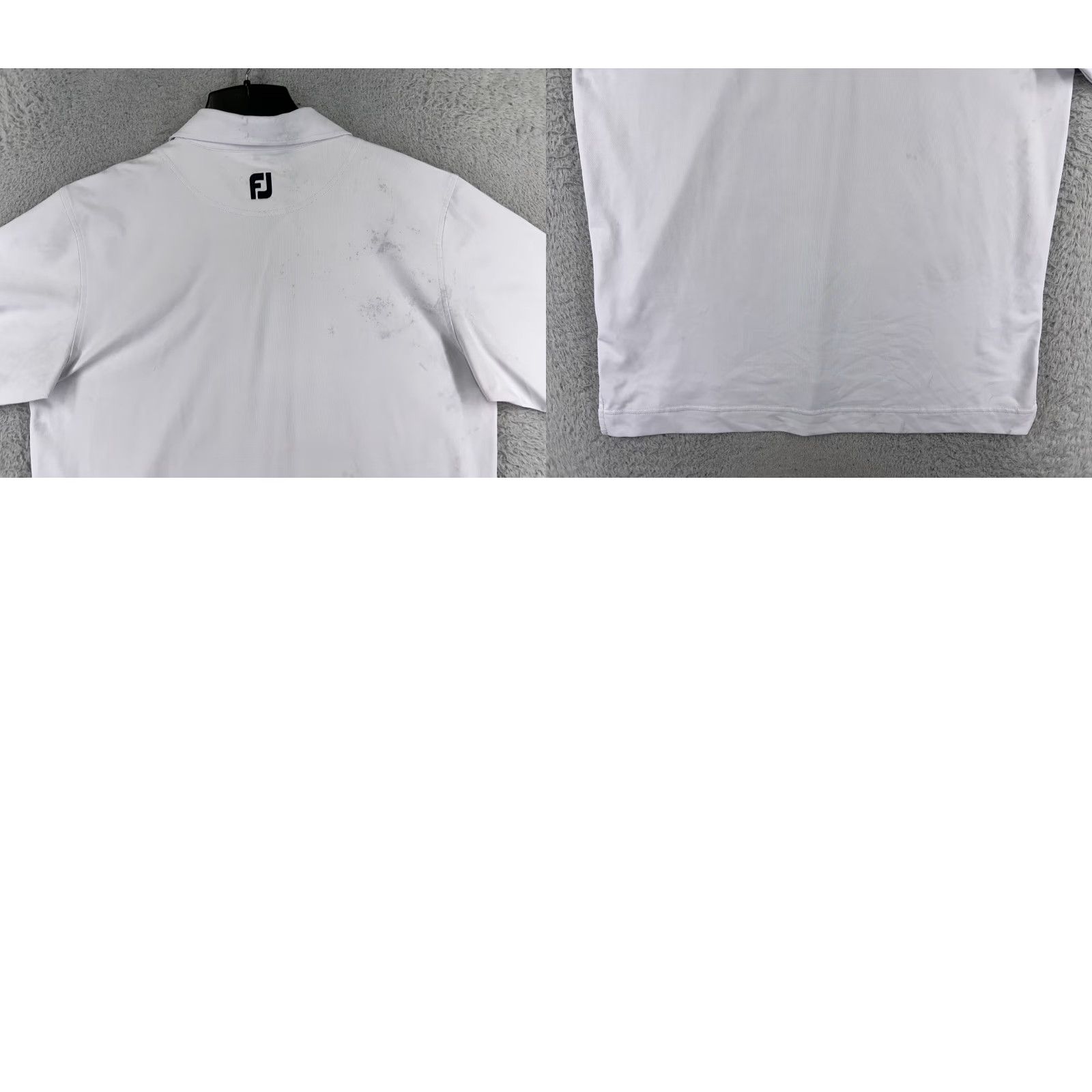 Footjoy FootJoy Polo Shirt Mens Large White Short Sleeve Golf Polo Shirt Golfer Logo 90s Golfing Footjoy FJ Womens Mens Boys Girls Size US L / EU 52-54 / 3 - 10 Thumbnail