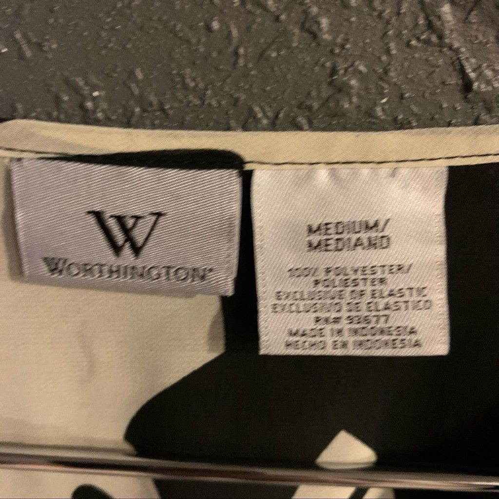 Worthington Women’s Worthington Blouse Size M / US 6-8 / IT 42-44 - 3 Thumbnail