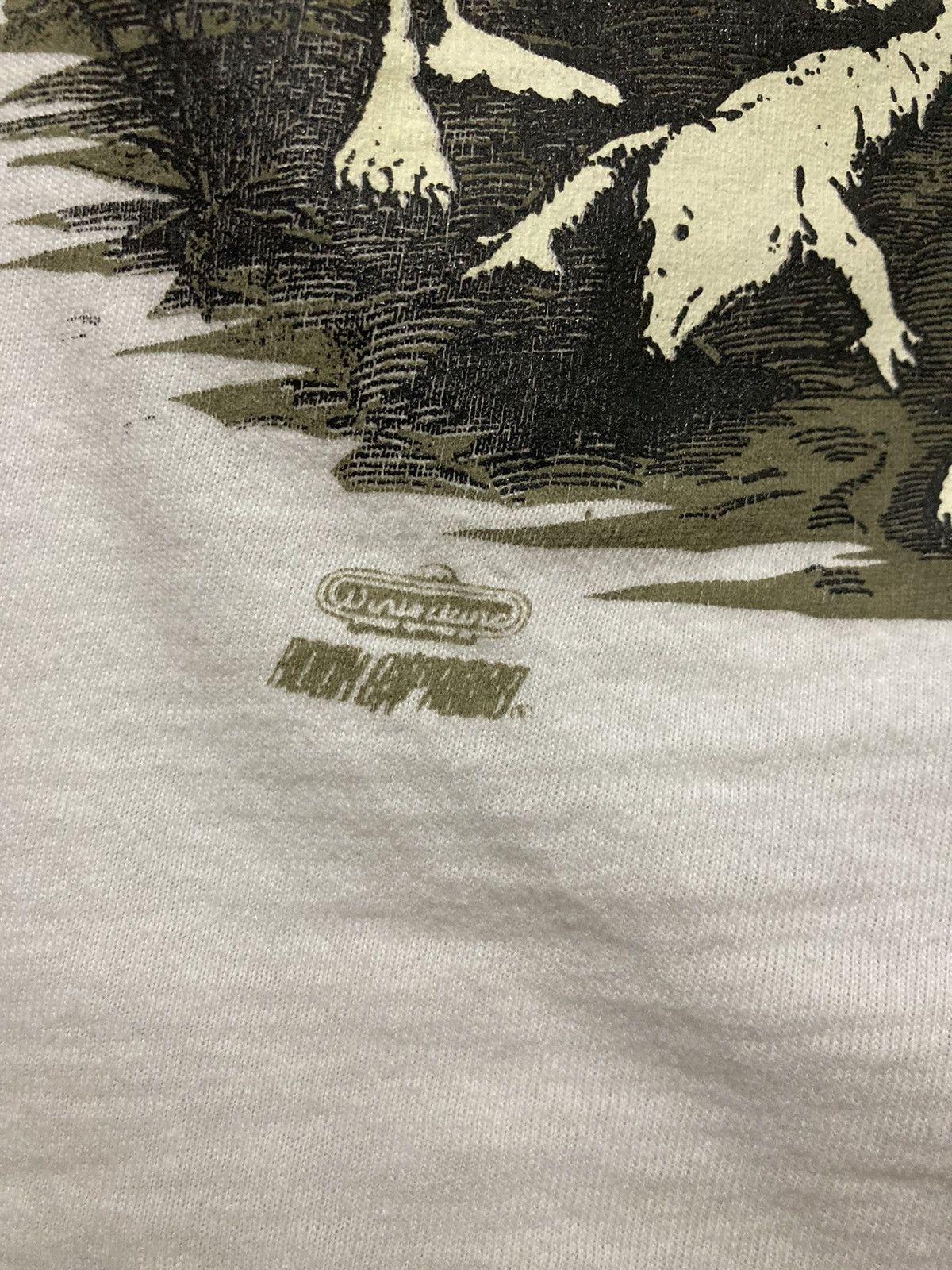 Vintage Vintage Ozzy Osbourne 90s Crucifixion Glow In The Dark T shirt Size XL Size US XL / EU 56 / 4 - 2 Thumbnail