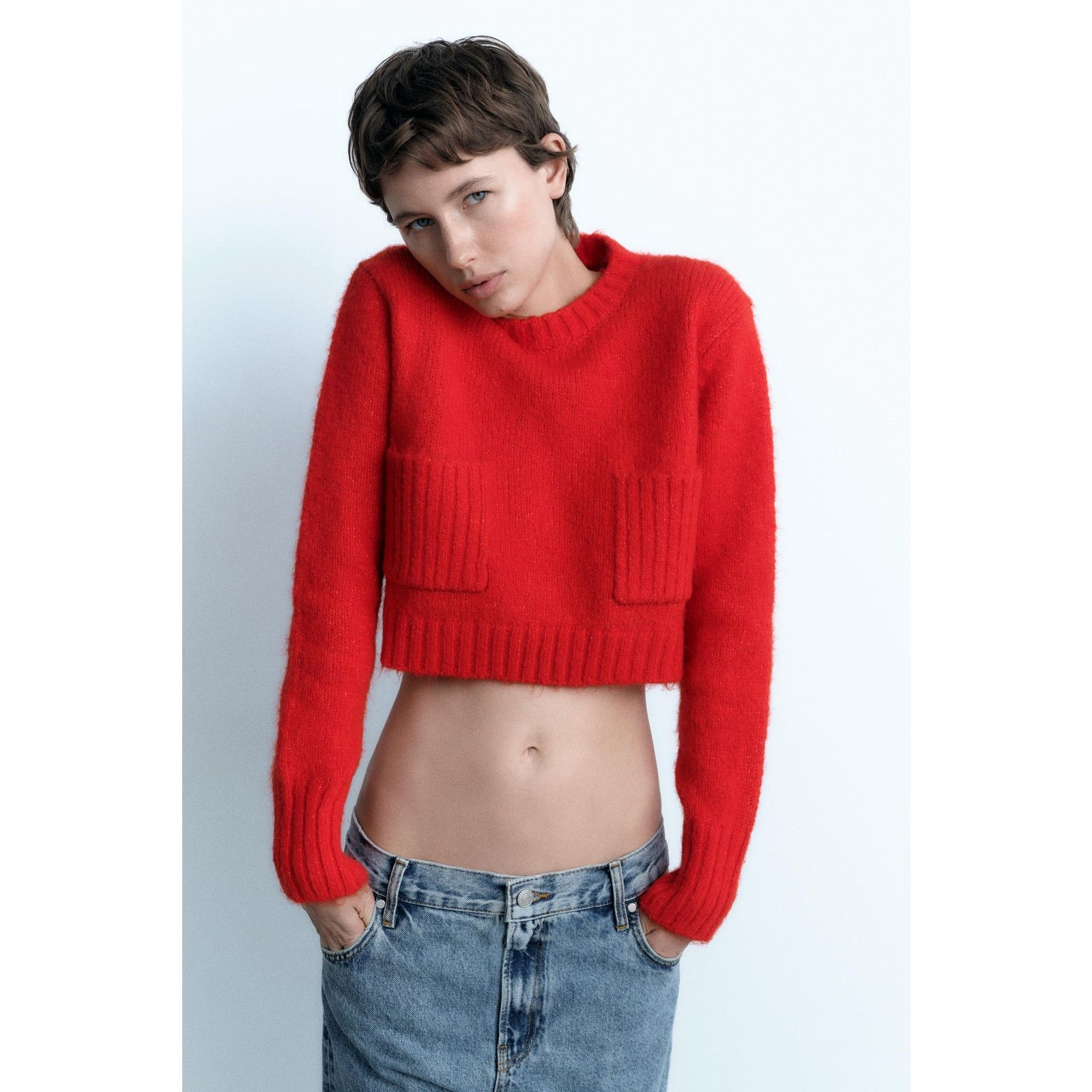 Zara ZARA Wool-Blend Knit Sweater NWT Size M / US 6-8 / IT 42-44 - 16 Thumbnail
