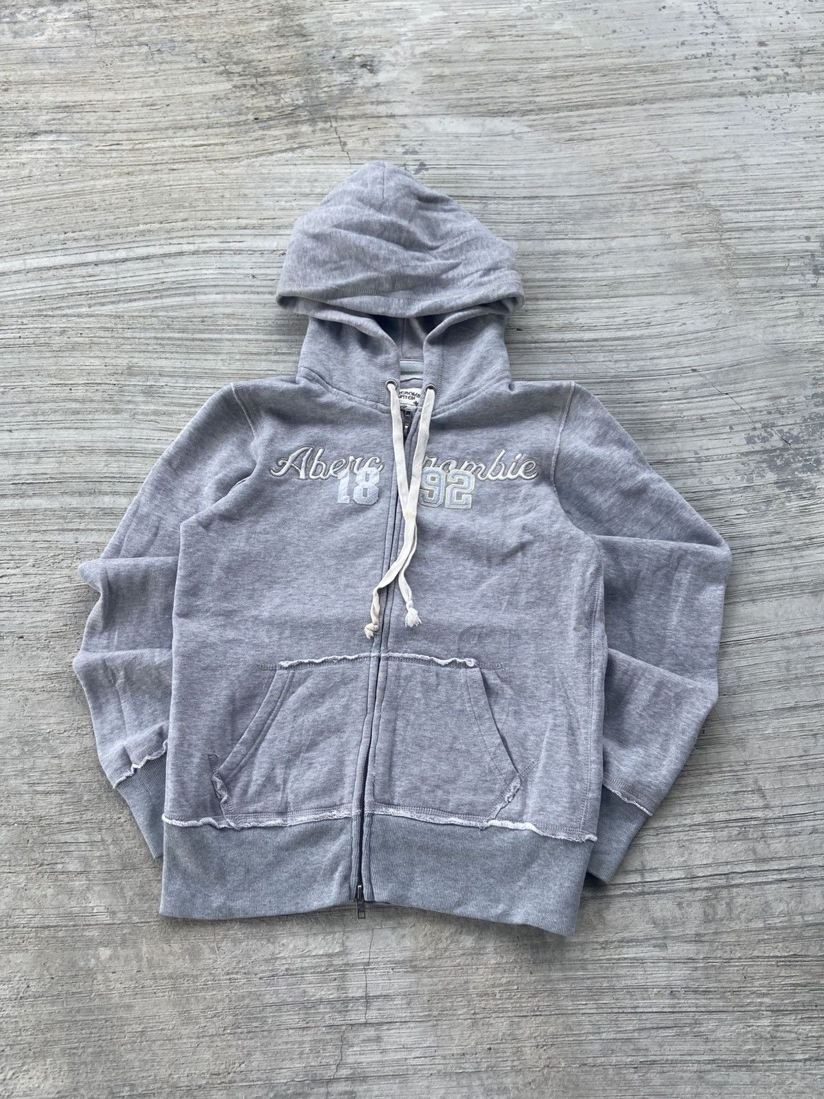 Abercrombie & Fitch Vintage Abercrombie & Fitch Zip Hoodie Size US S / EU 44-46 / 1 - 2 Thumbnail