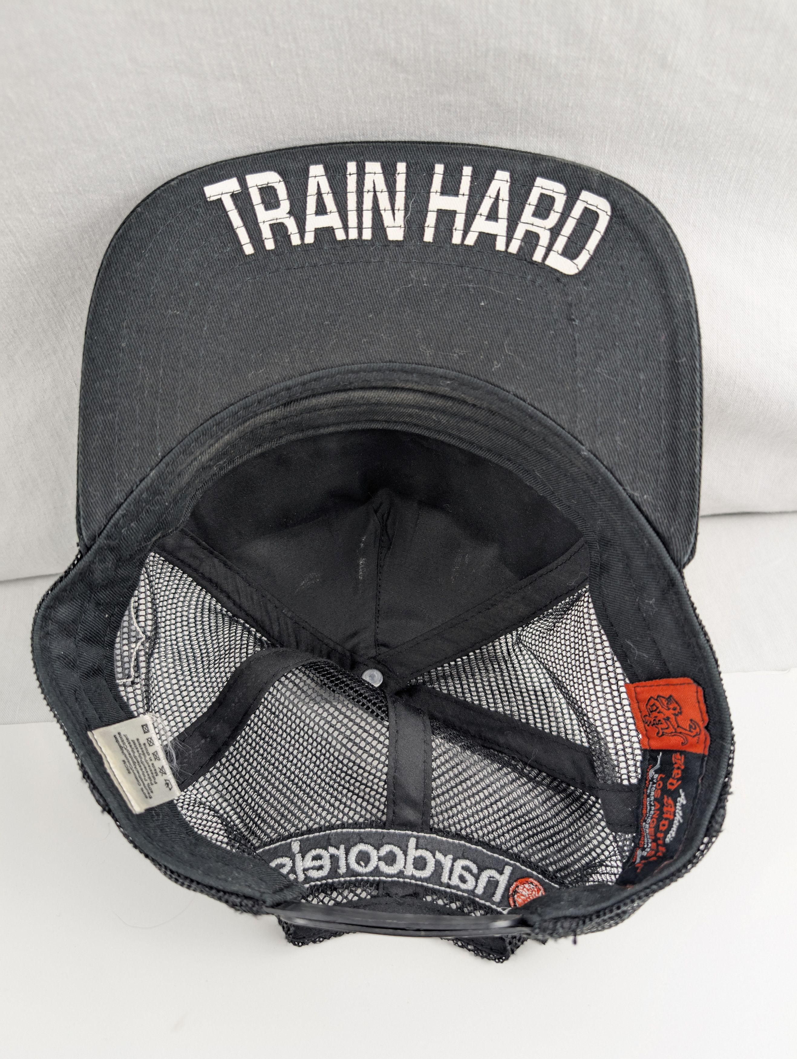 RMC Jeans hardcorei Studded Trucker Hat – Rare Japanese Streetwear Size ONE SIZE - 3 Thumbnail