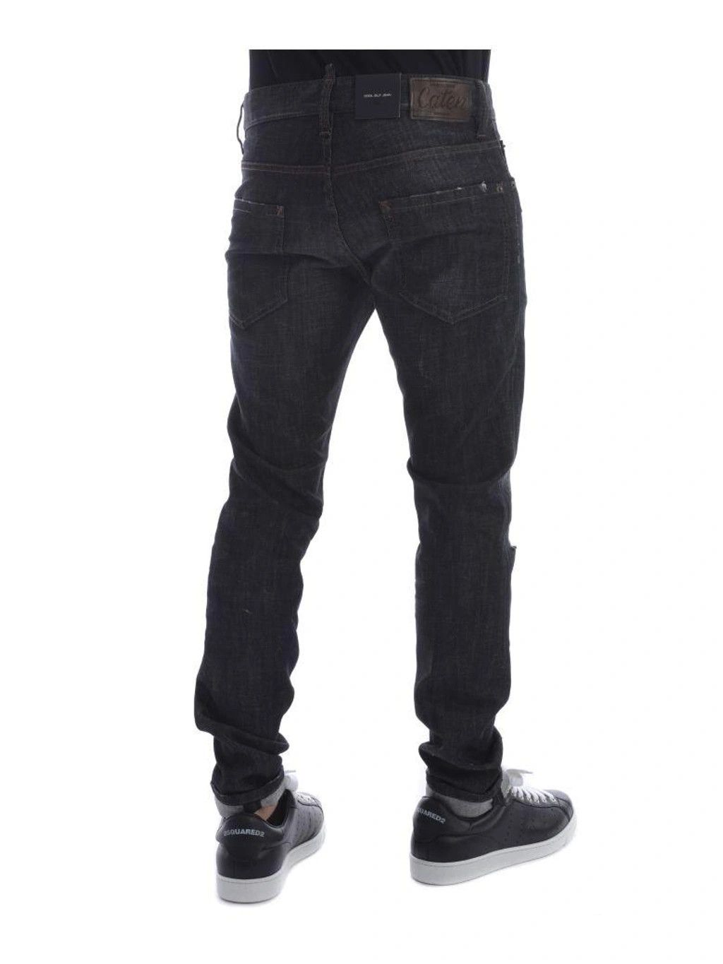 Dsquared2 Dsquared2 Cool Guy Slim Fit Distressed Black Denim Jeans Size US 32 / EU 48 - 4 Thumbnail