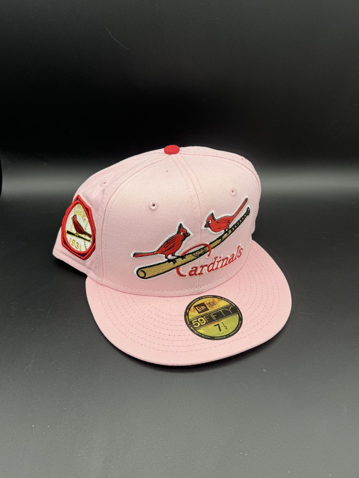 MLB × New Era 1931 World Series Patch St Louis Cardinals Fitted Hat 7 1/2 Size ONE SIZE - 1 Thumbnail