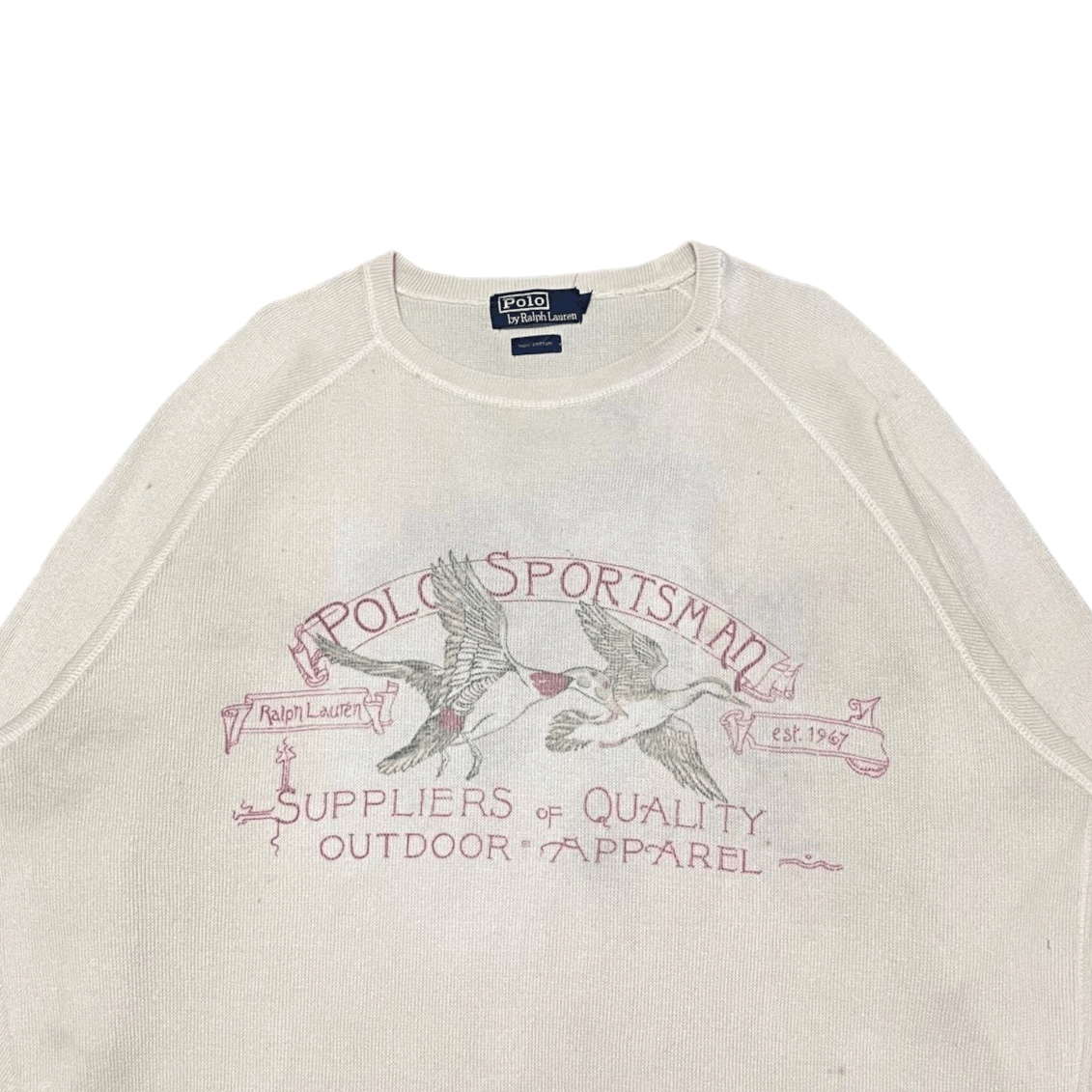 Polo Ralph Lauren Vintage 90's PRL Polo Sportsman Crewneck Jumper Size US M / EU 48-50 / 2 - 2 Thumbnail