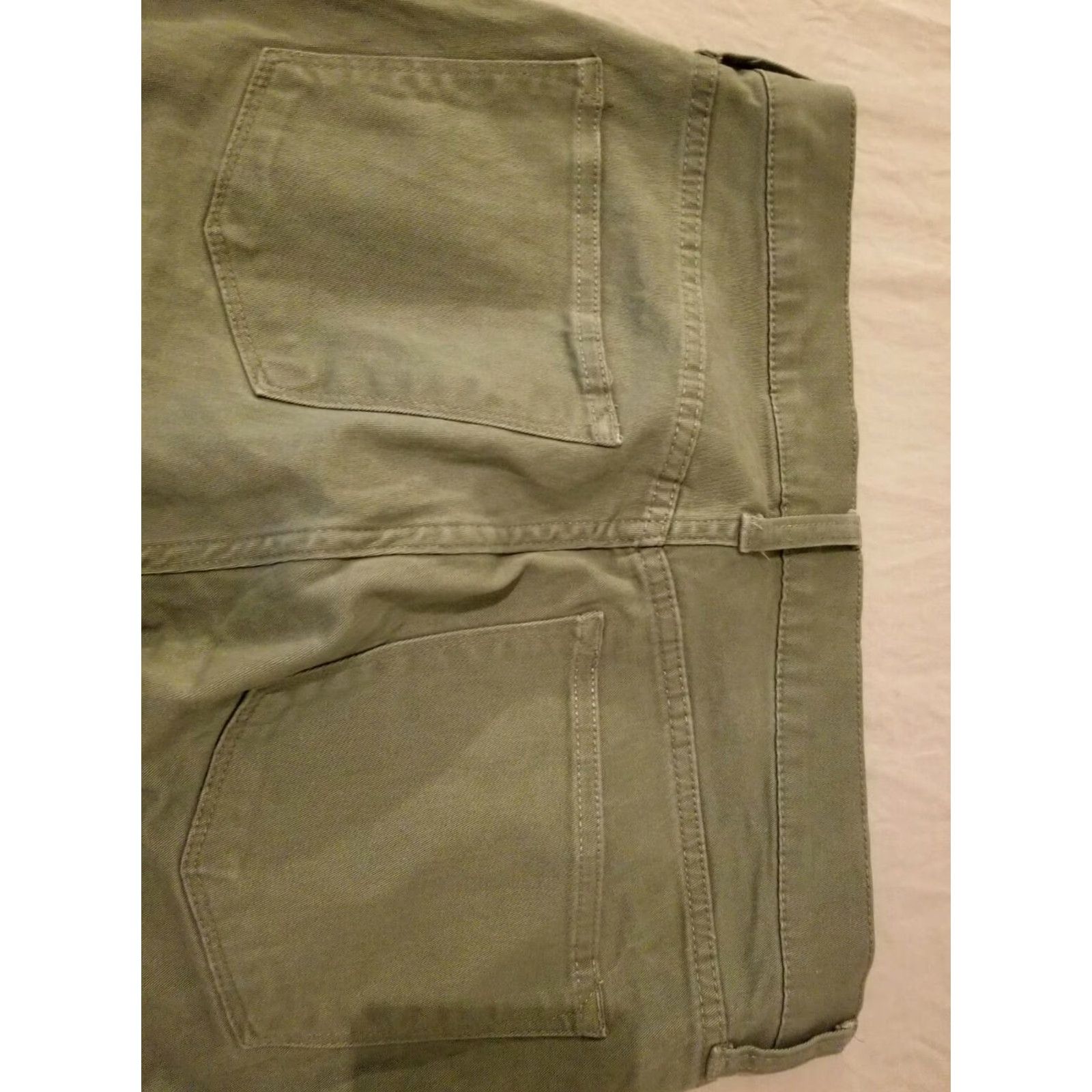 J.Crew Womens J. Crew Jeans Pants 28 Green 30x26 Legging Skinny Jeans Shirt (adjusted for structure) Size 28" / US 6 / IT 42 - 3 Thumbnail
