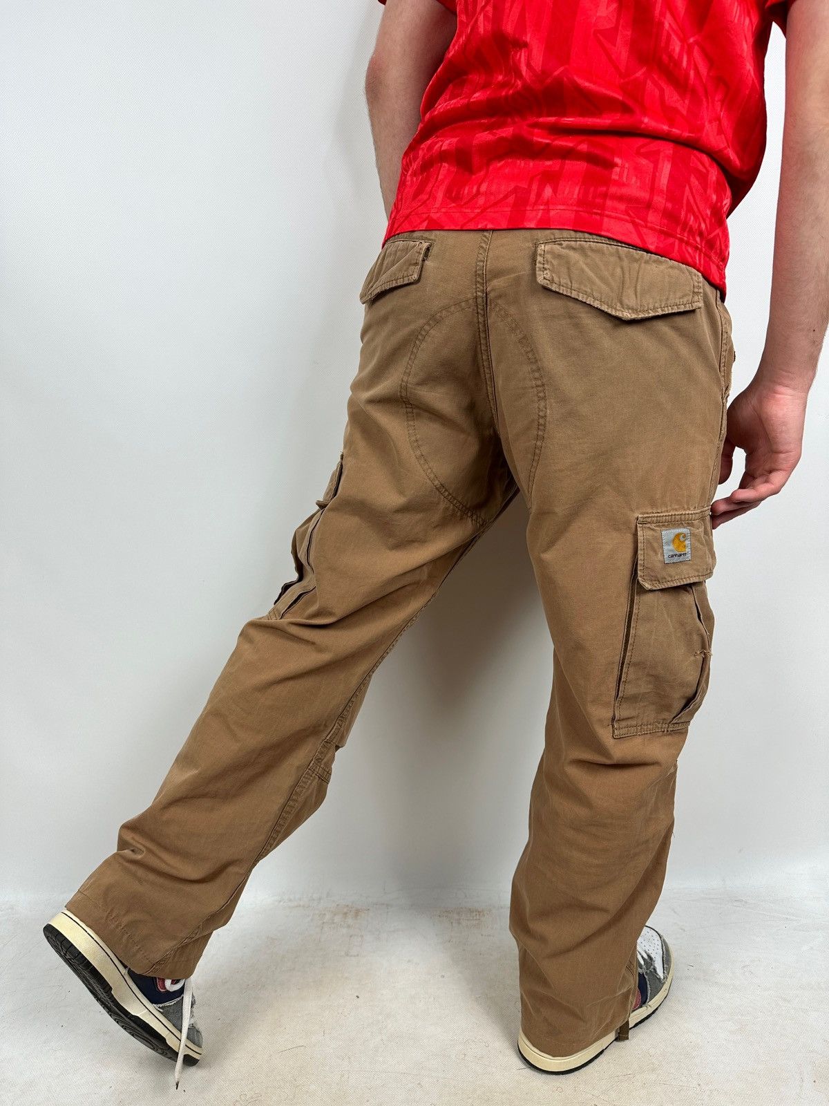Carhartt Vintage Carhartt Dude Ginger Work Cargo Pants Size US 32 / EU 48 - 1 Thumbnail