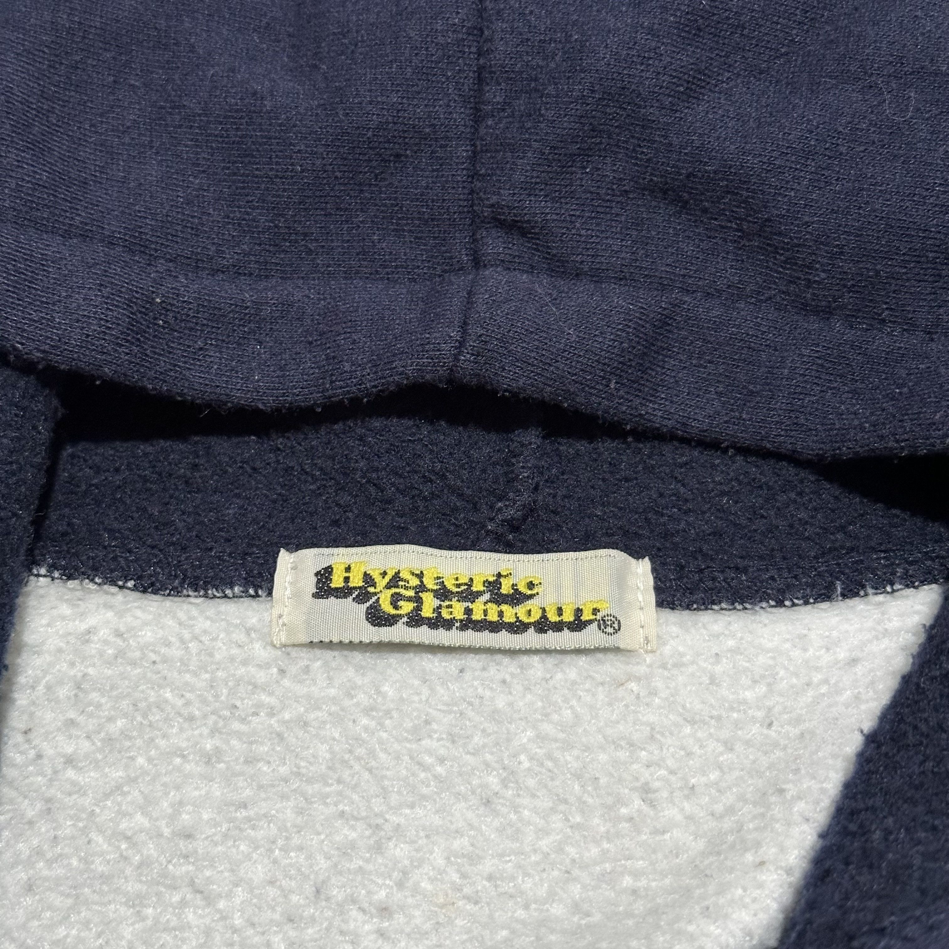 Hysteric Glamour × Japanese Brand × Vintage Vintage Hysteric Glamour ZipHoodie Size US S / EU 44-46 / 1 - 5 Thumbnail