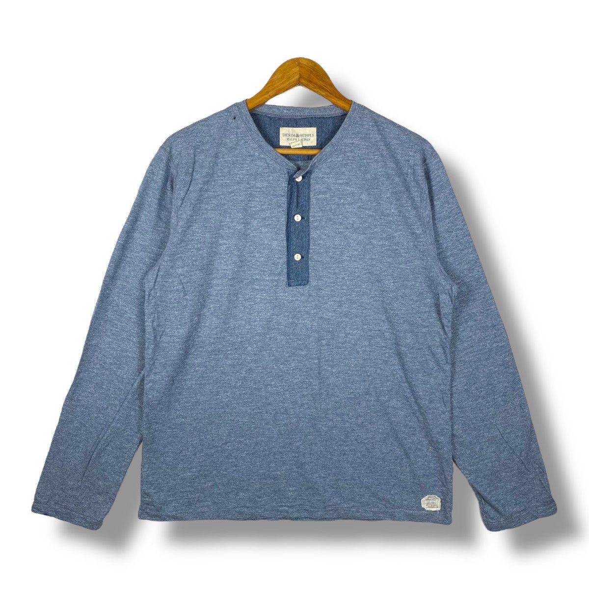 Denim & Supply Ralph Lauren × Ralph Lauren DENIM & SUPPLY By Ralph Lauren Long Sleeve Tee Shirt Large Size US L / EU 52-54 / 3 - 1 Thumbnail