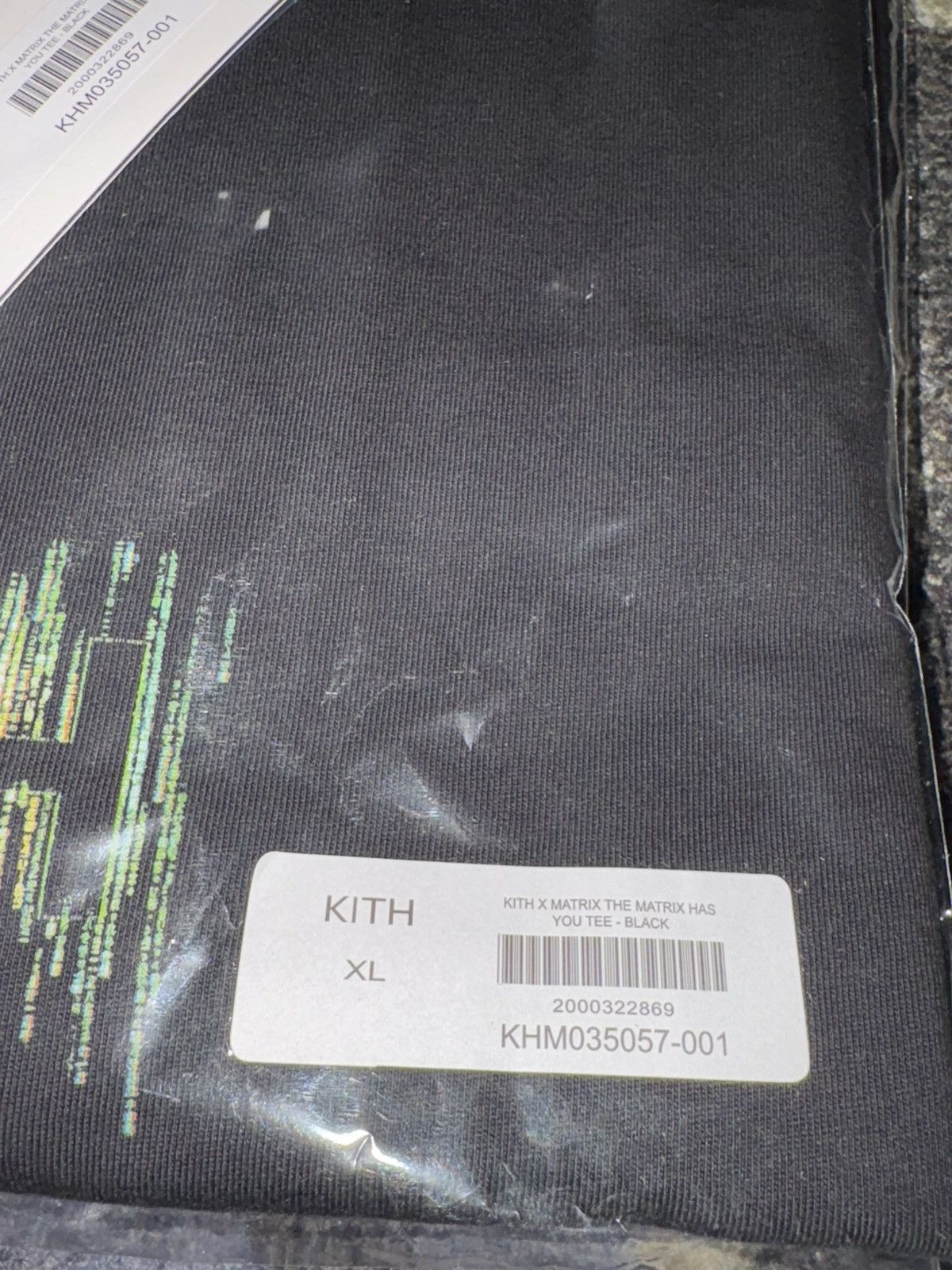 Kith KITH X MATRIX THE MATRIX HAS YOU TEE - BLACK Size US XL / EU 56 / 4 - 4 Thumbnail