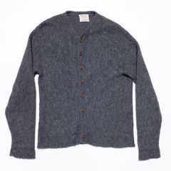 国外直営店 60s 70s sears mohair knit zip cardigan - トップス