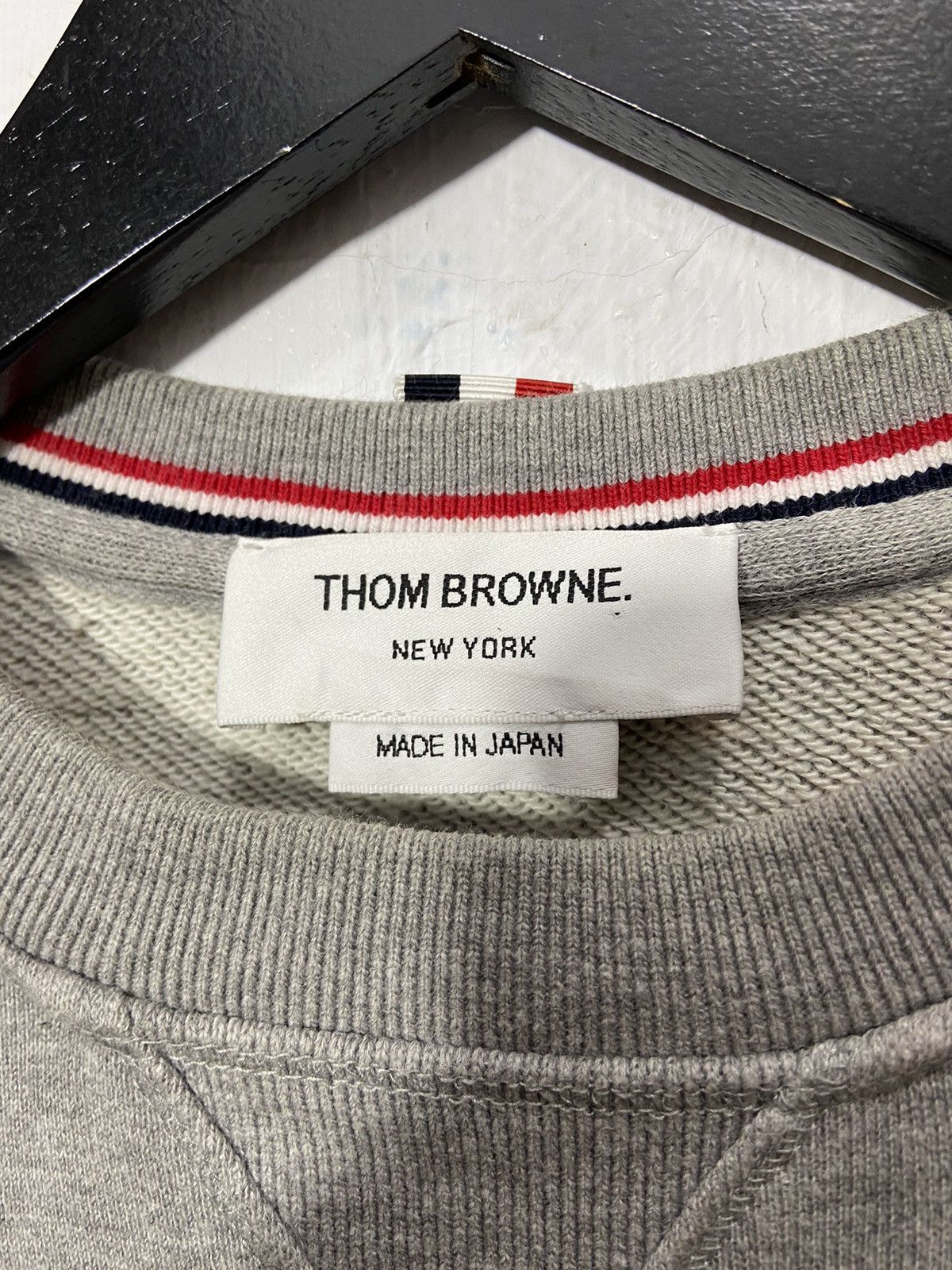 Thom Browne Thom Browne 4 - Bar Loopback Sweatshirt Size US S / EU 44-46 / 1 - 12 Thumbnail