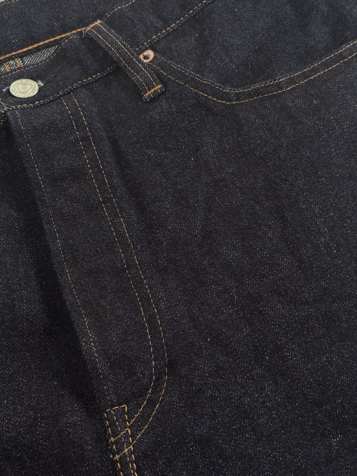 FOB Factory × Japanese Brand FOB Factory Selvadge Tapered Jeans Size US 34 / EU 50 - 3 Thumbnail