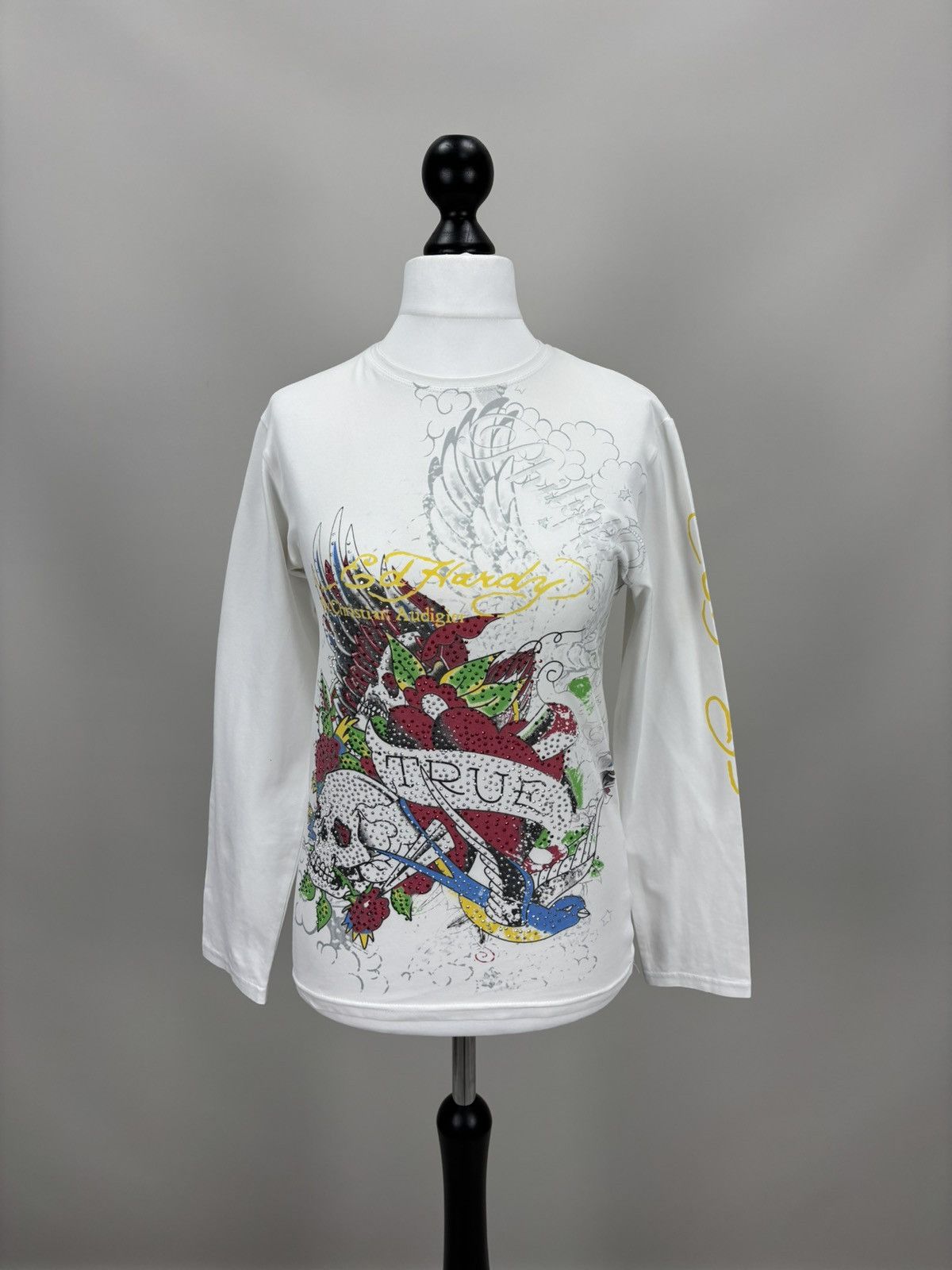 Ed Hardy Womens long sleeve Ed Hardy Size M Color White Size M / US 6-8 / IT 42-44 - 1 Thumbnail