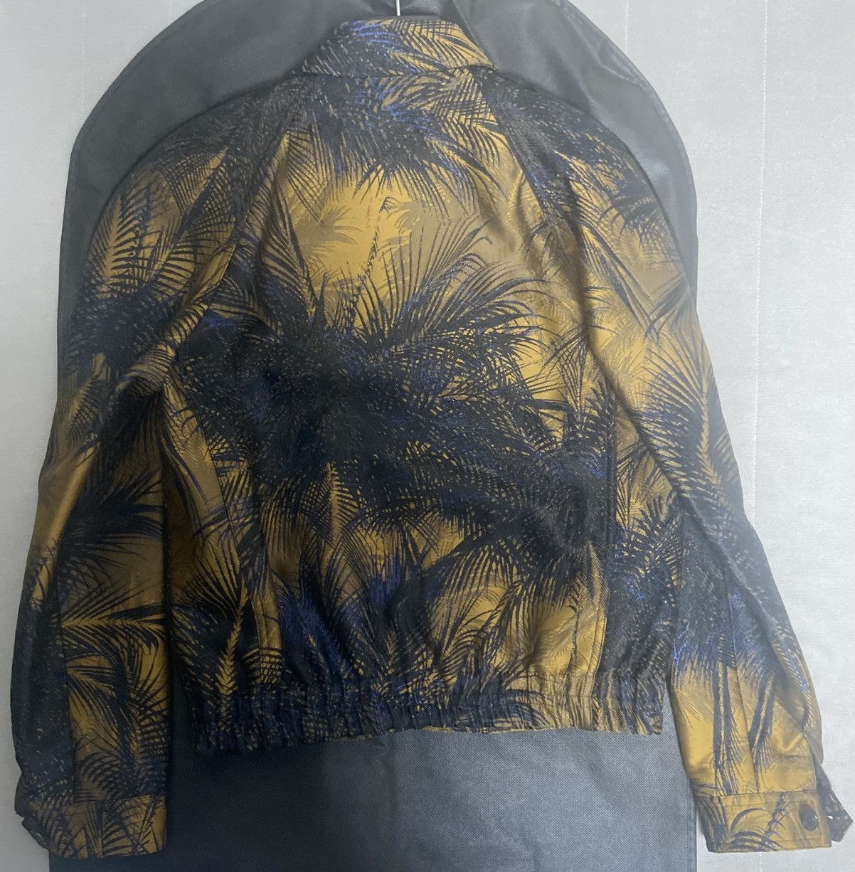 Saint Laurent Paris Saint Laurent SS21 palmtree jacquard embroidered bomber 46 Size US S / EU 44-46 / 1 - 4 Thumbnail