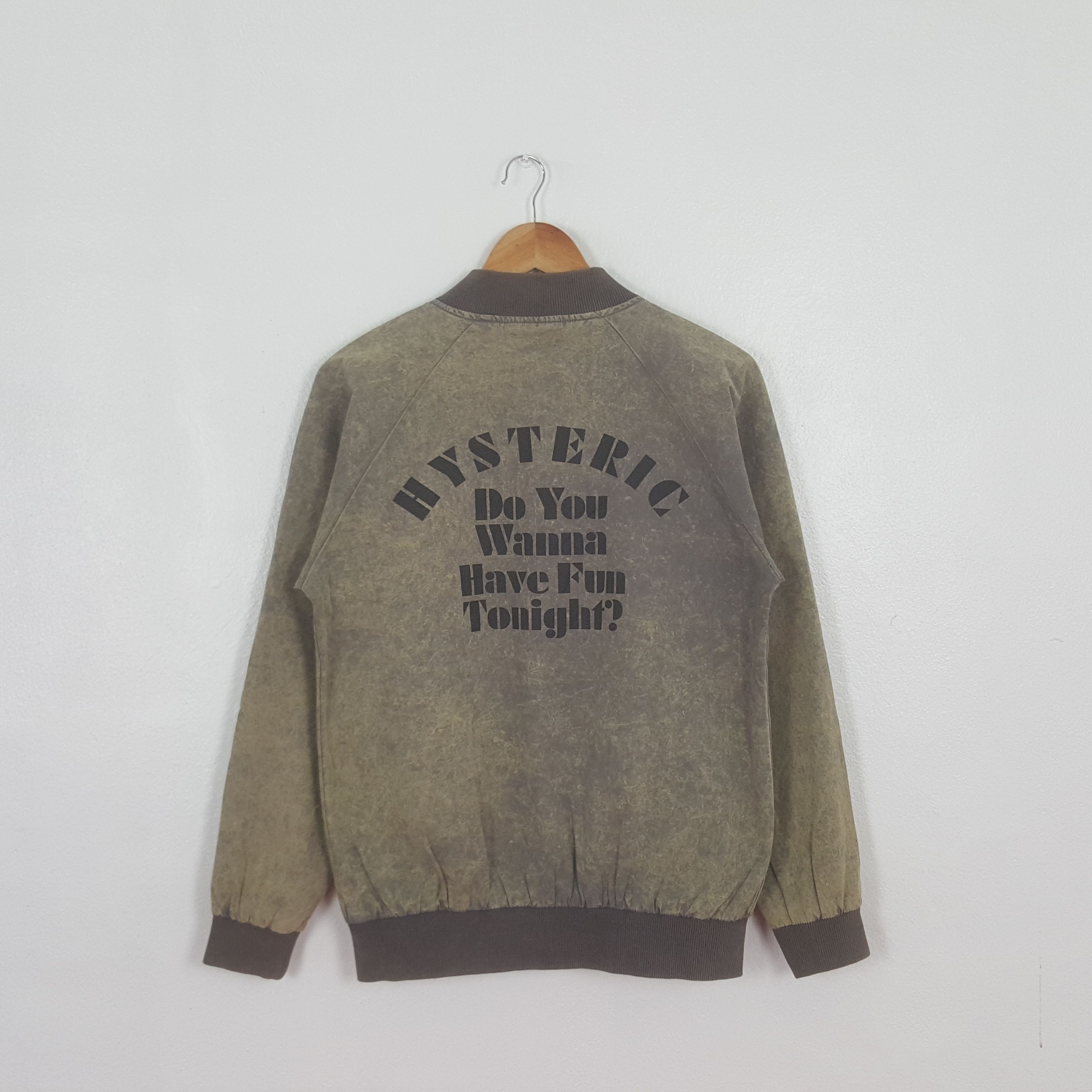 Hysteric Glamour Vintage Hysteric Glamour Japanese Washed Jacket C316N9 Size US S / EU 44-46 / 1 - 1 Thumbnail
