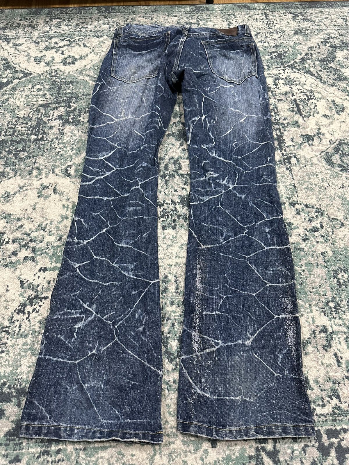 14th Addiction Japanese Beach Sound Denim Pants Bootcut Seditionaries Punk Size US 32 / EU 48 - 12 Thumbnail