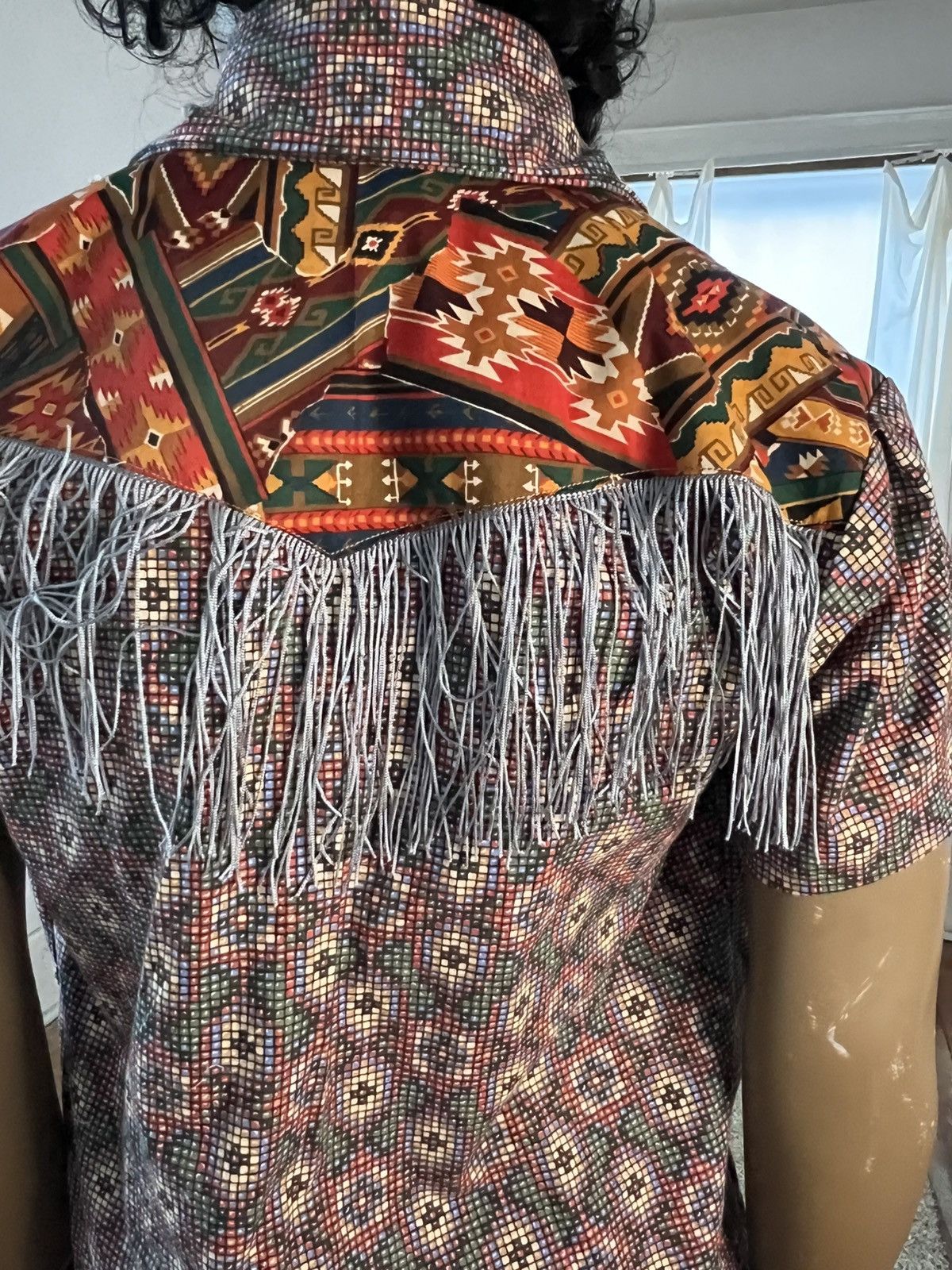 Other Fringe Cowboy Shirt L snap by A Herman USA Size US L / EU 52-54 / 3 - 5 Thumbnail